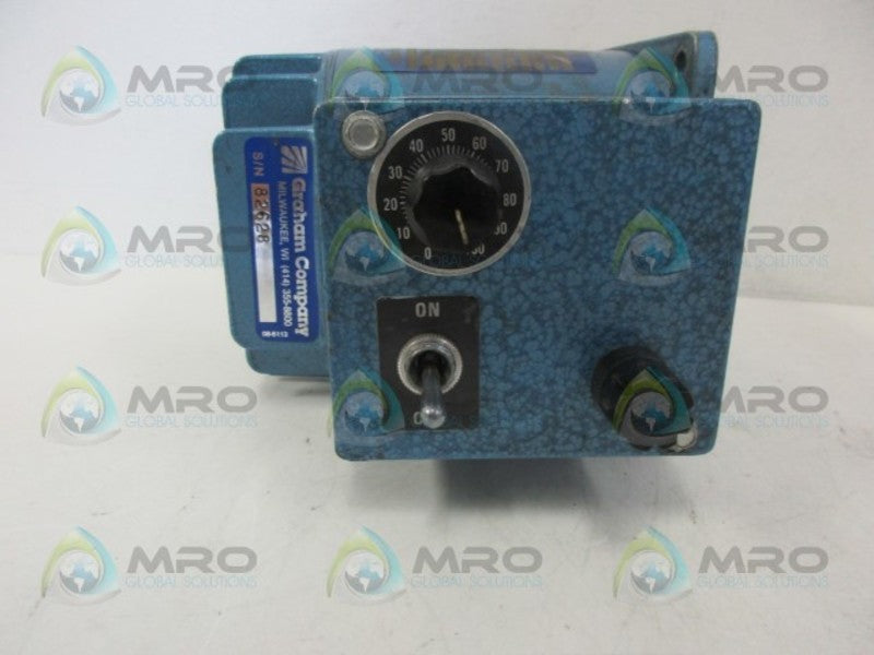 GRAHAM 390S/323 DC DRIVE *USED*