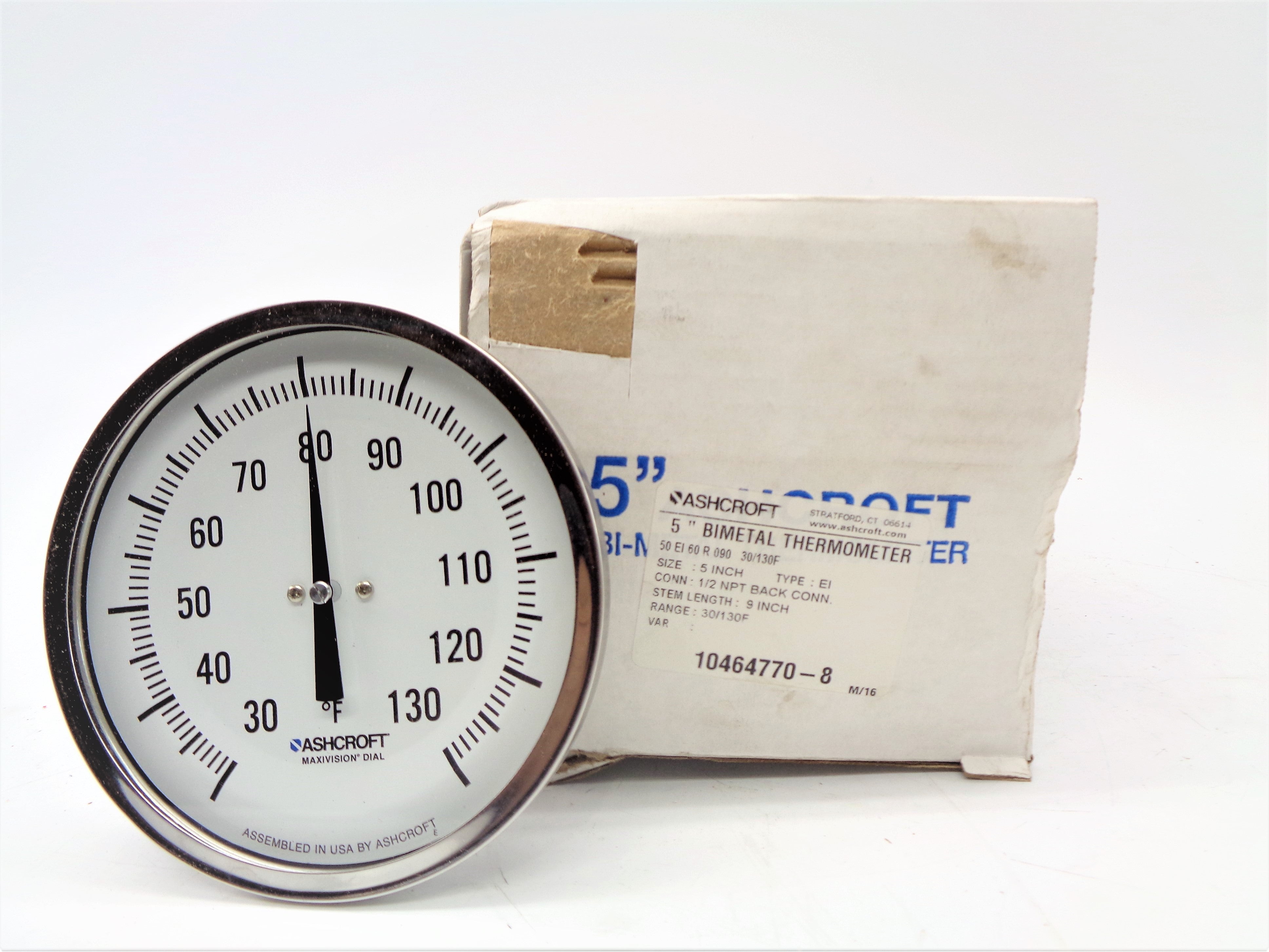 ASHCROFT 50EI60R09030/130F NSMP
