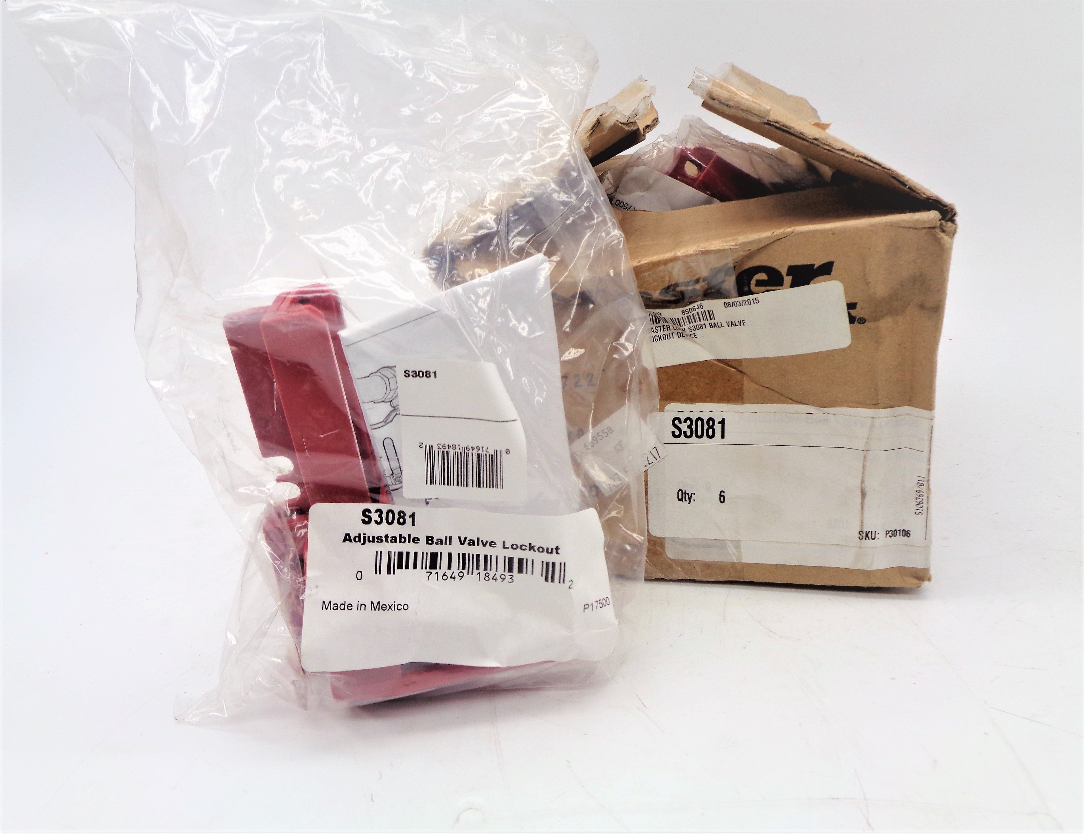 MASTER LOCK S3081 (PKG OF 6) NSMP