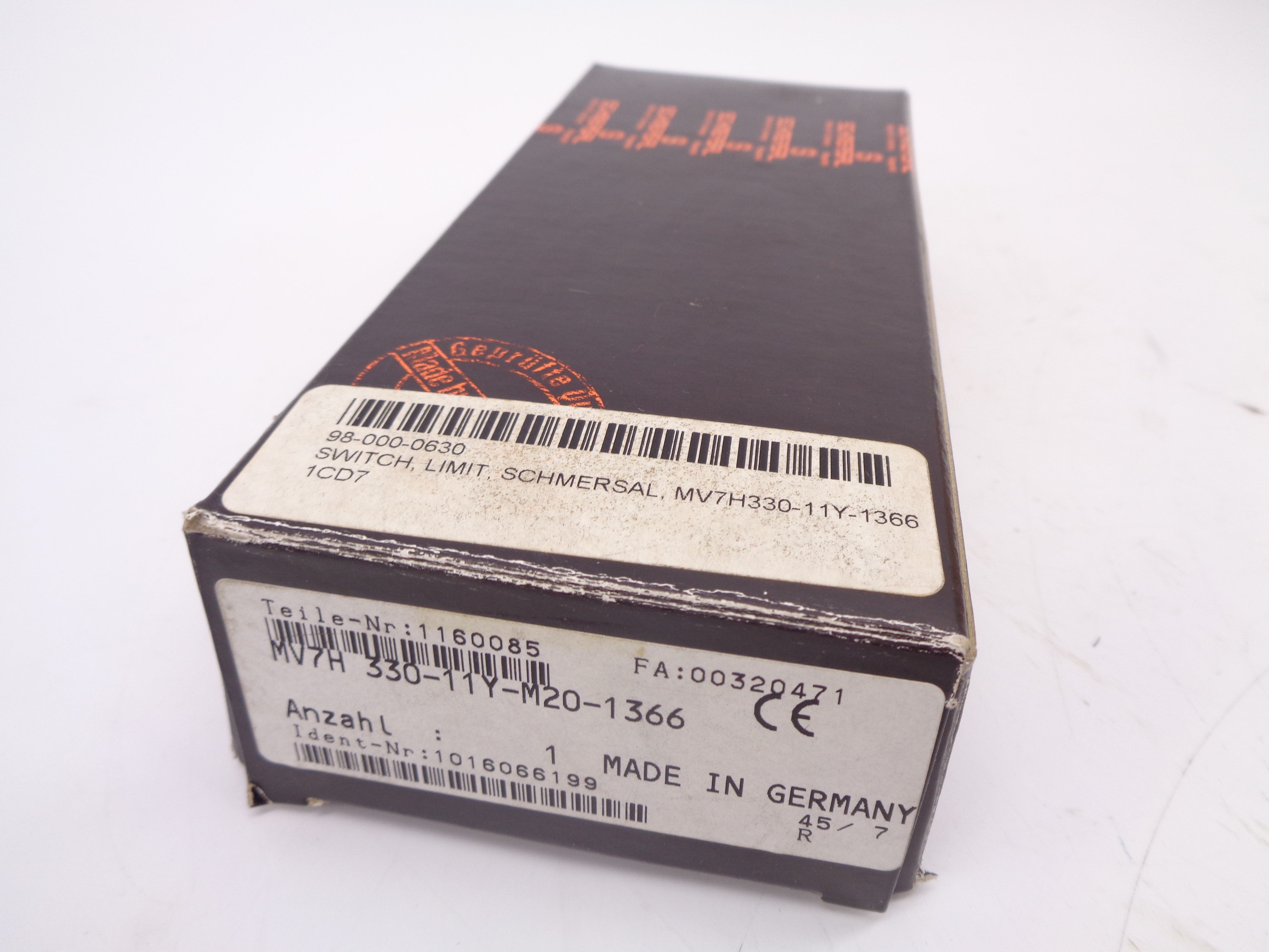 SCHMERSAL MV7H330-11Y-M20-1366 NSMP
