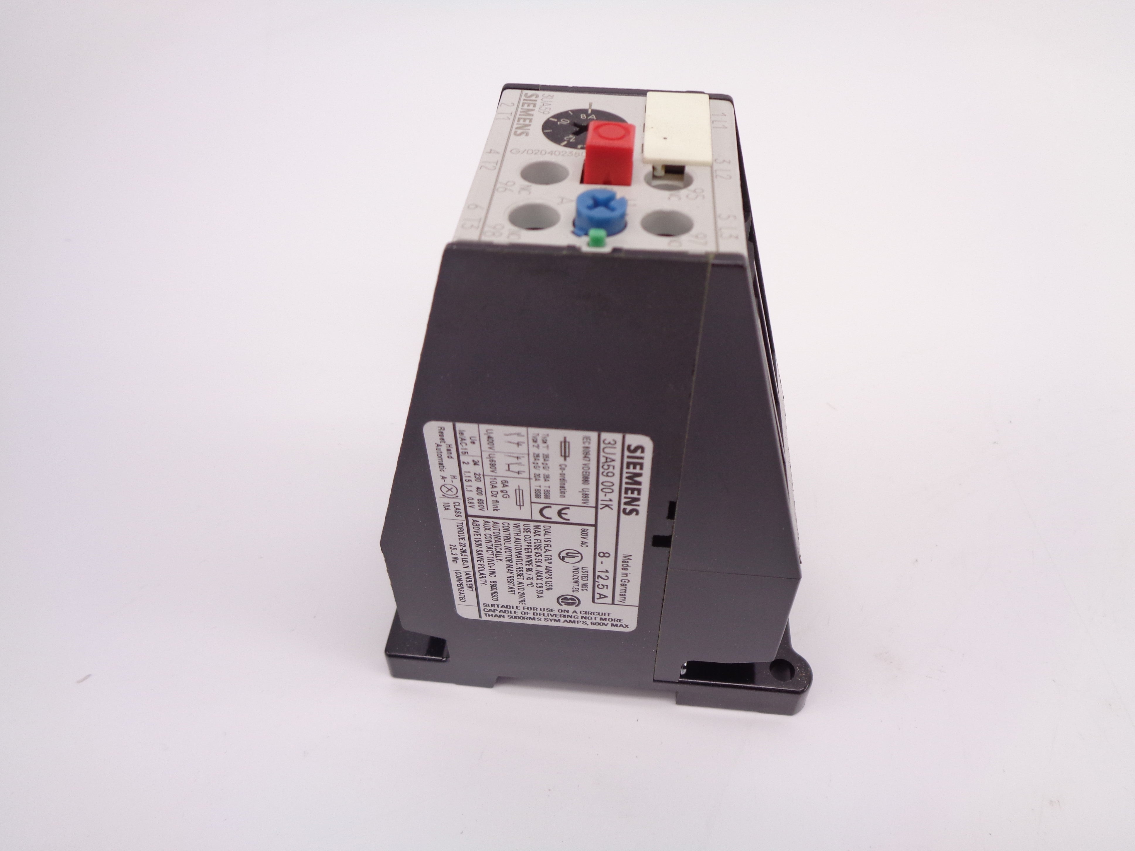 SIEMENS 3UA5900-1K 12.5A 600V NSMP