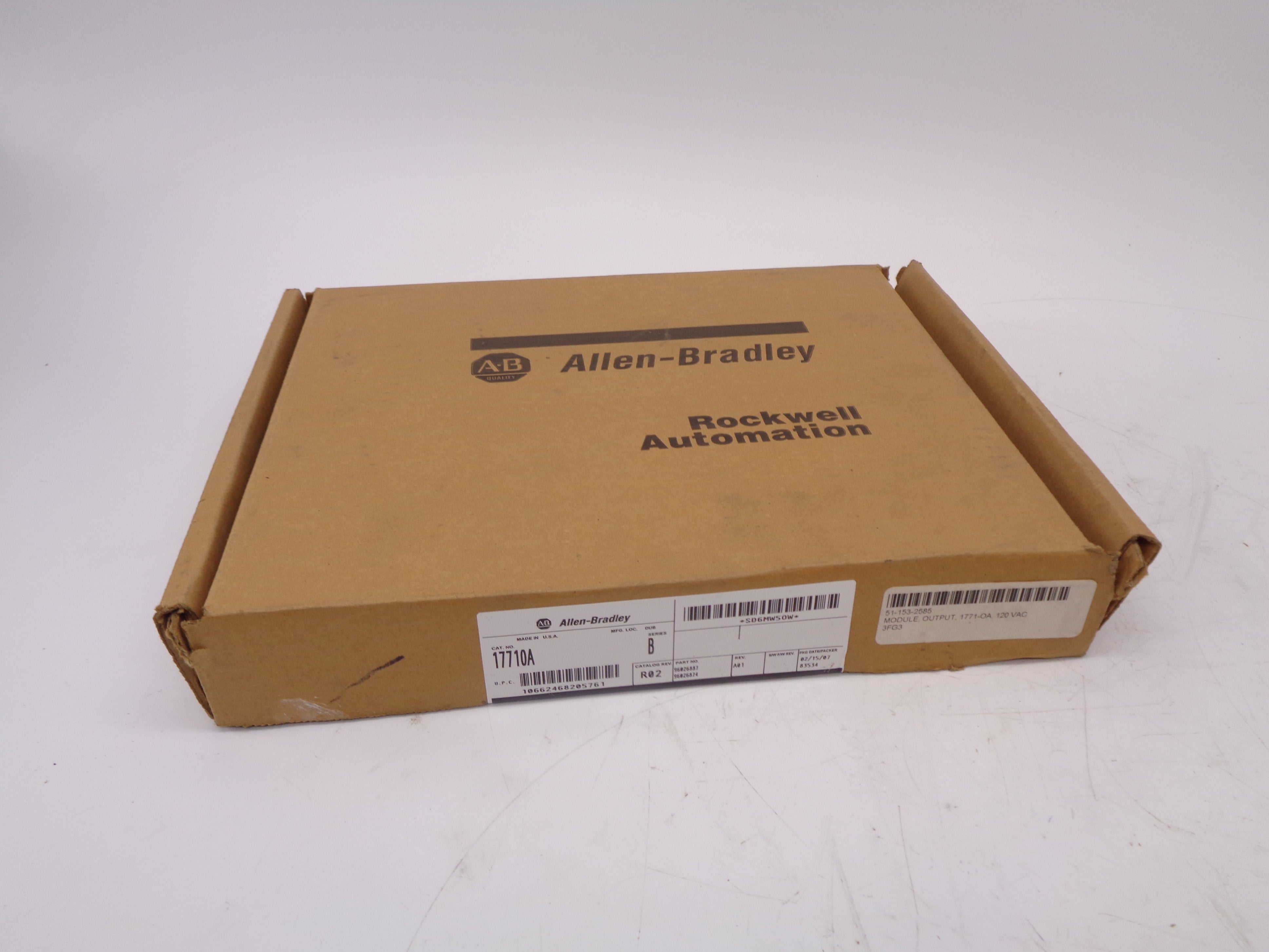 ALLEN BRADLEY 1771-OA SER. B DATE: 2007 NSFS