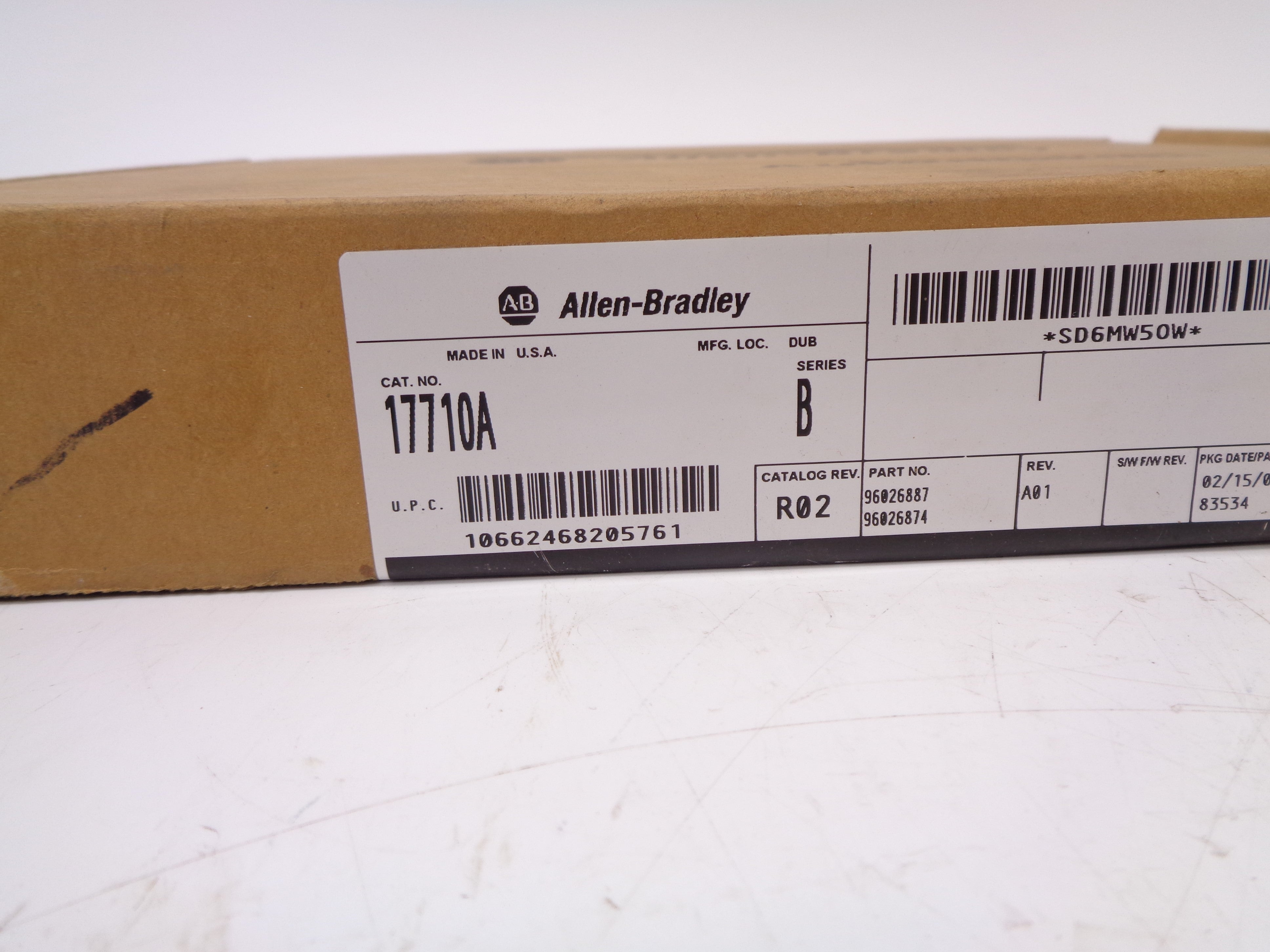 ALLEN BRADLEY 1771-OA SER. B DATE: 2007 NSFS