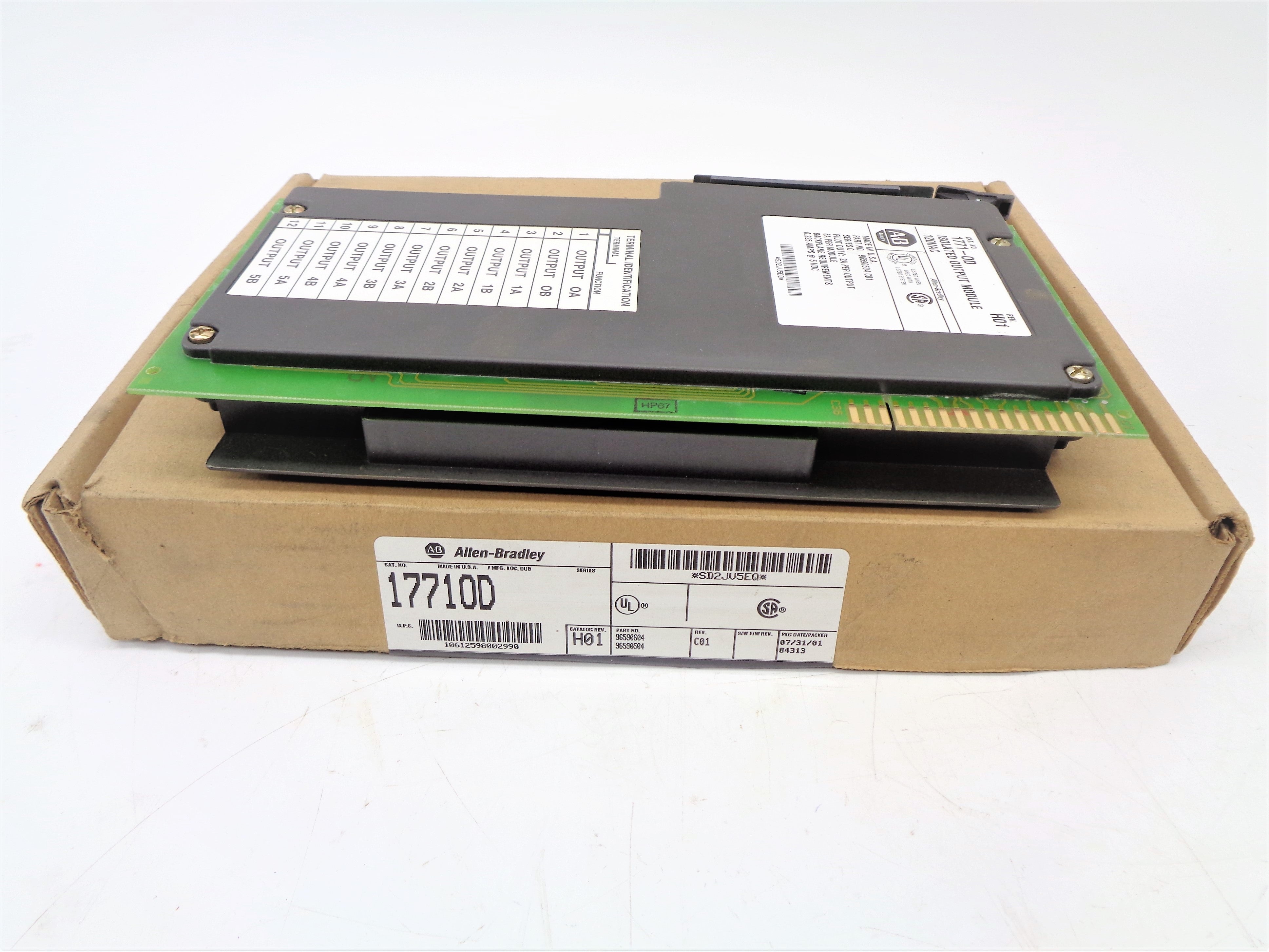 ALLEN BRADLEY 1771OD F/W H01 NSMP