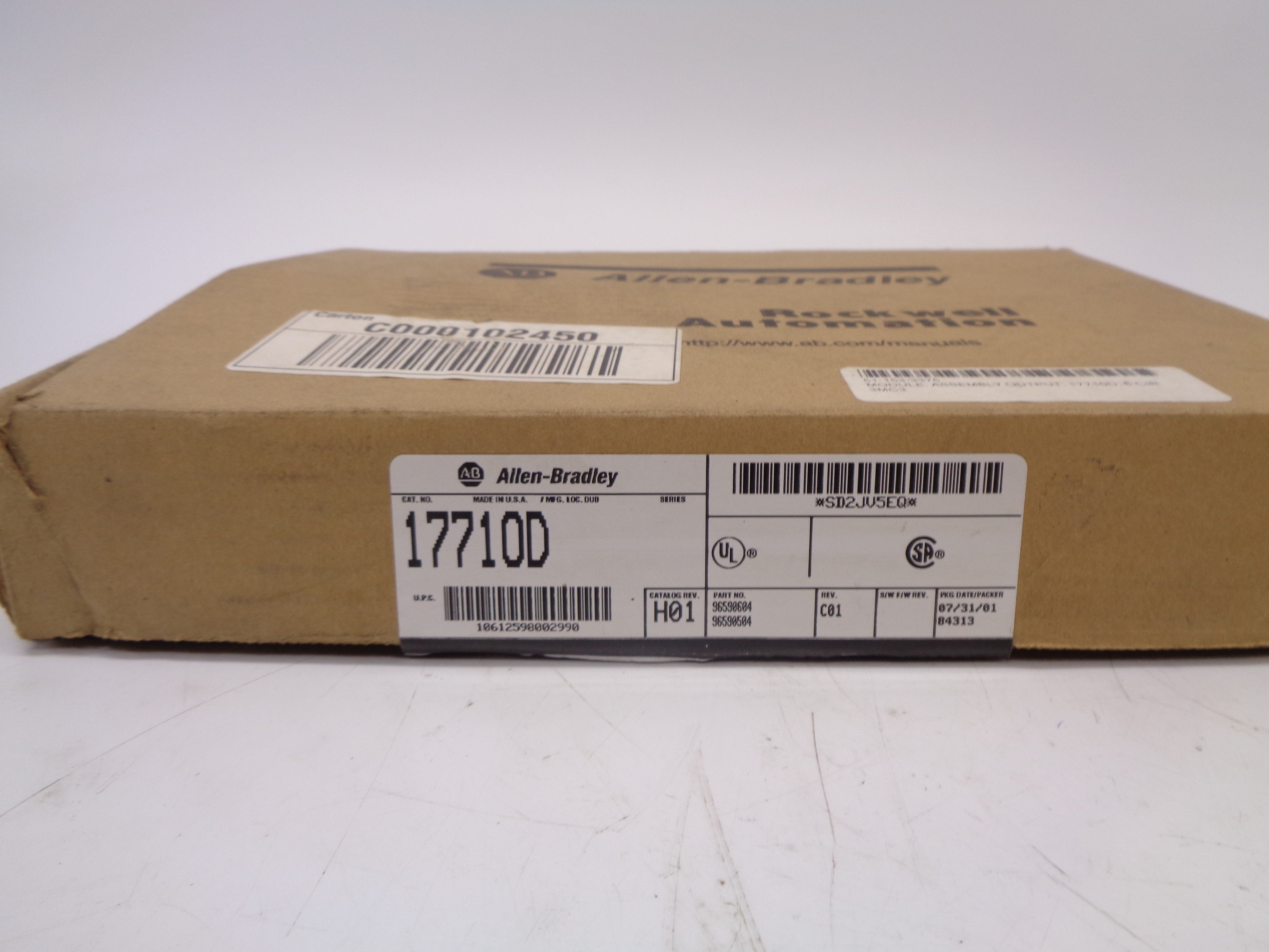 ALLEN BRADLEY 1771OD F/W H01 NSMP