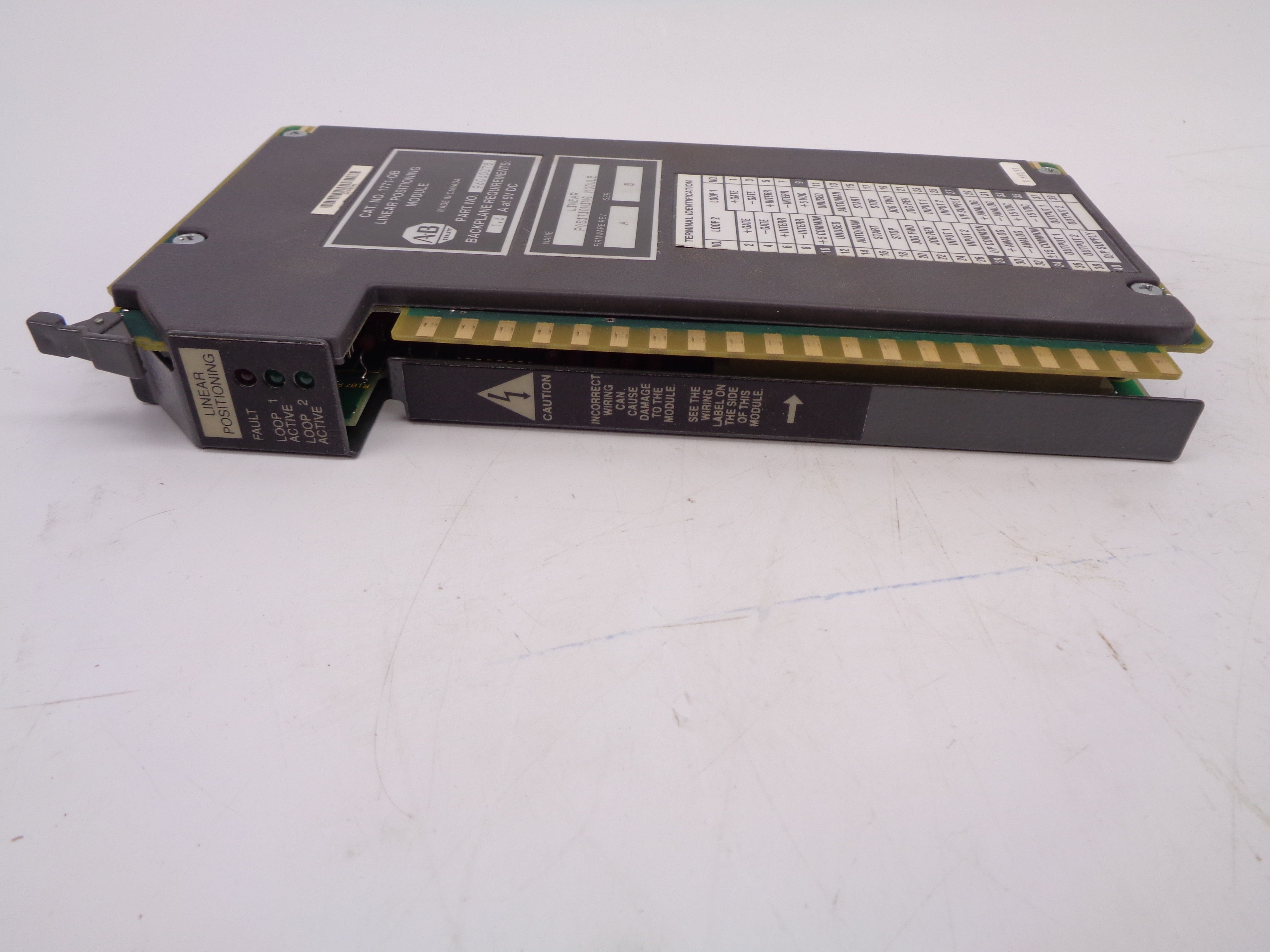 ALLEN BRADLEY 1771-QB SER. B F/W A UNMP