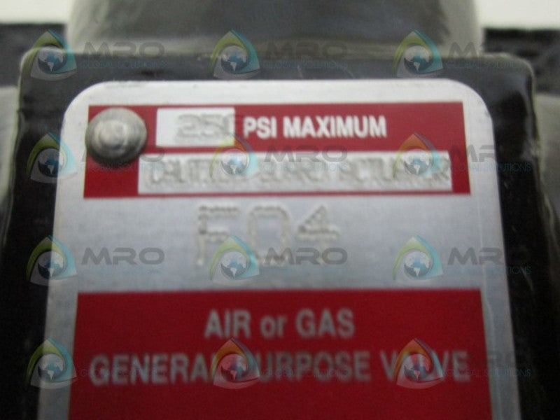 AAA F04 GENERAL PURPOSE VALVE *NEW NO BOX*