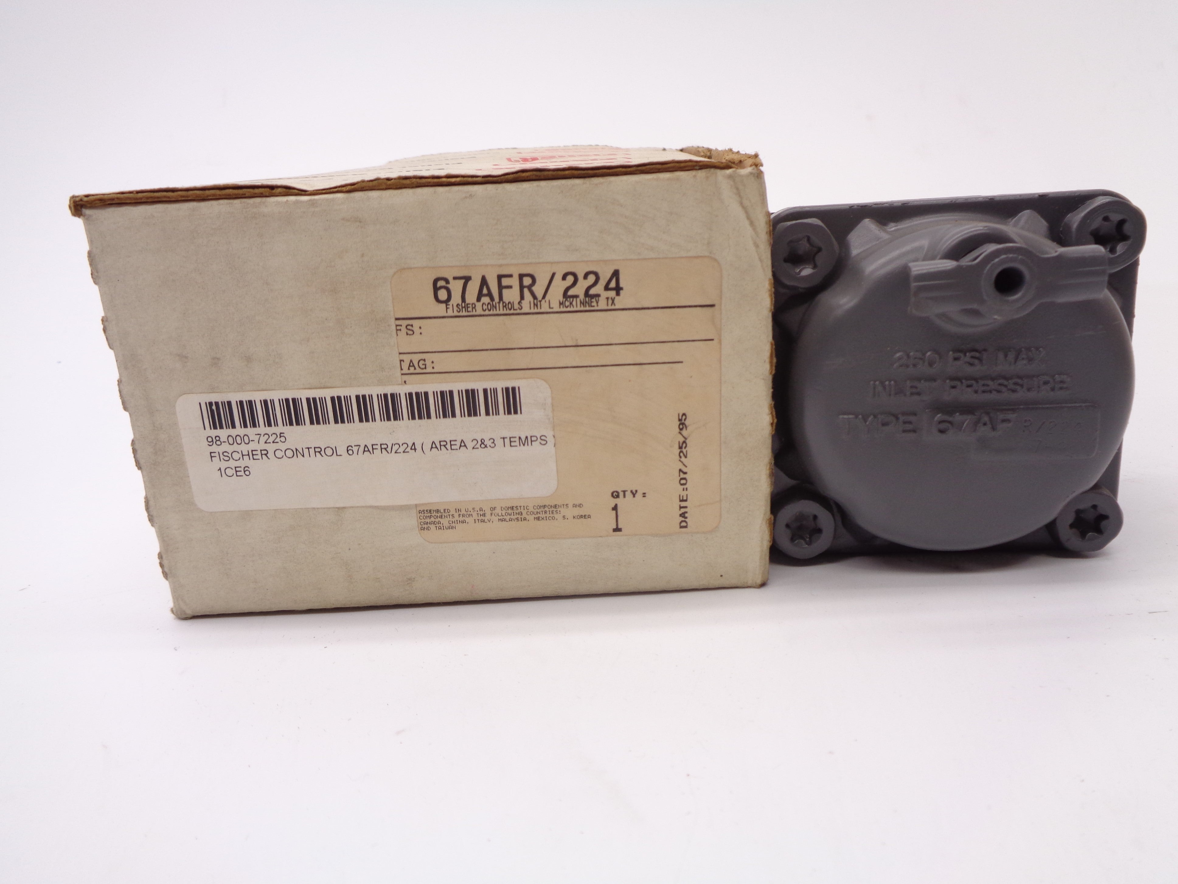 FISHER 67AFR/224 NSMP