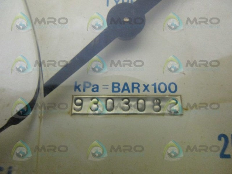APV 9303082(0-2500) PRESSURE GAUGE *NEW NO BOX*