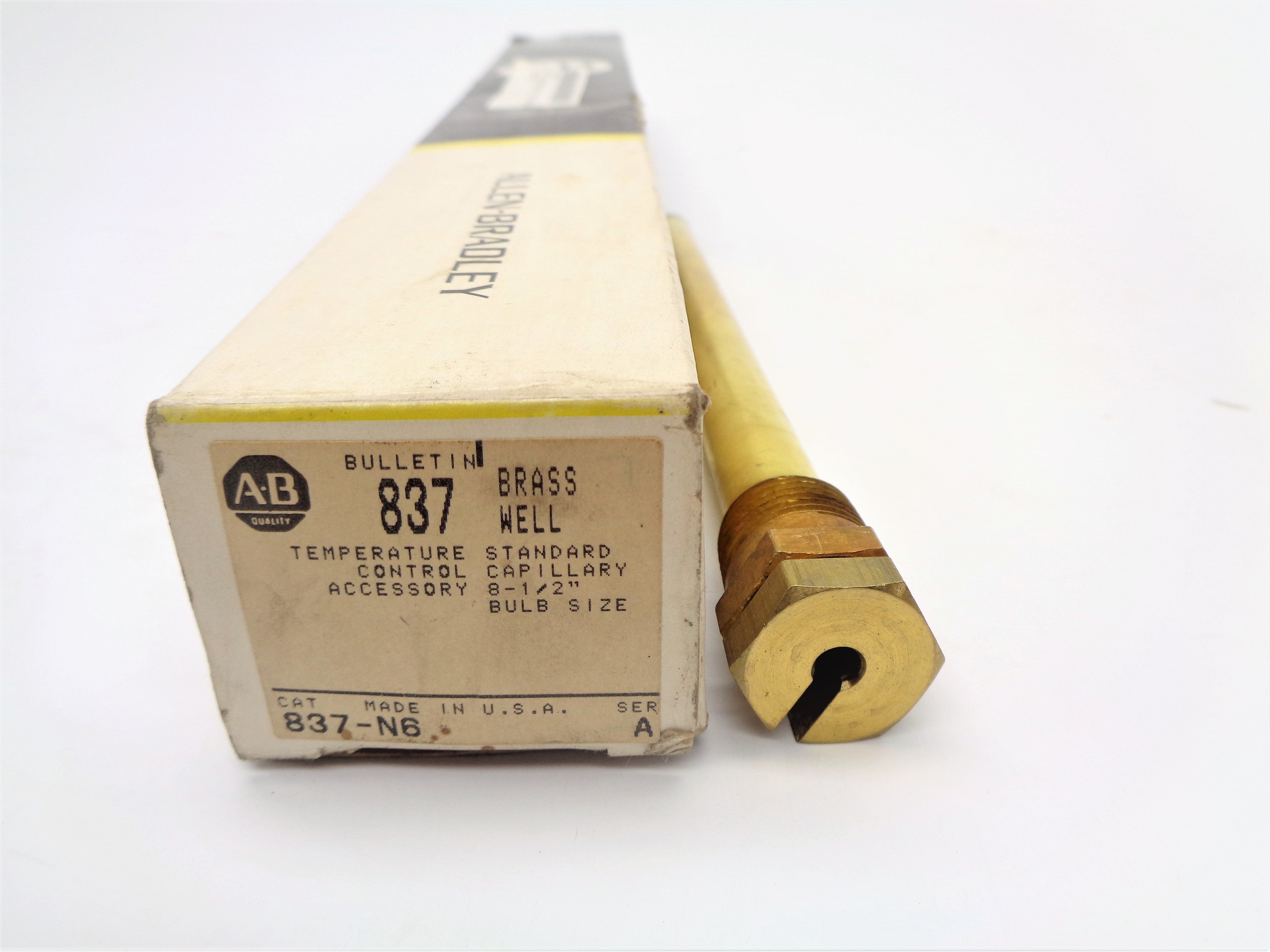 INDUSTRIAL SPARE PART 837-N6 SER. A (BK/YL) NSMP