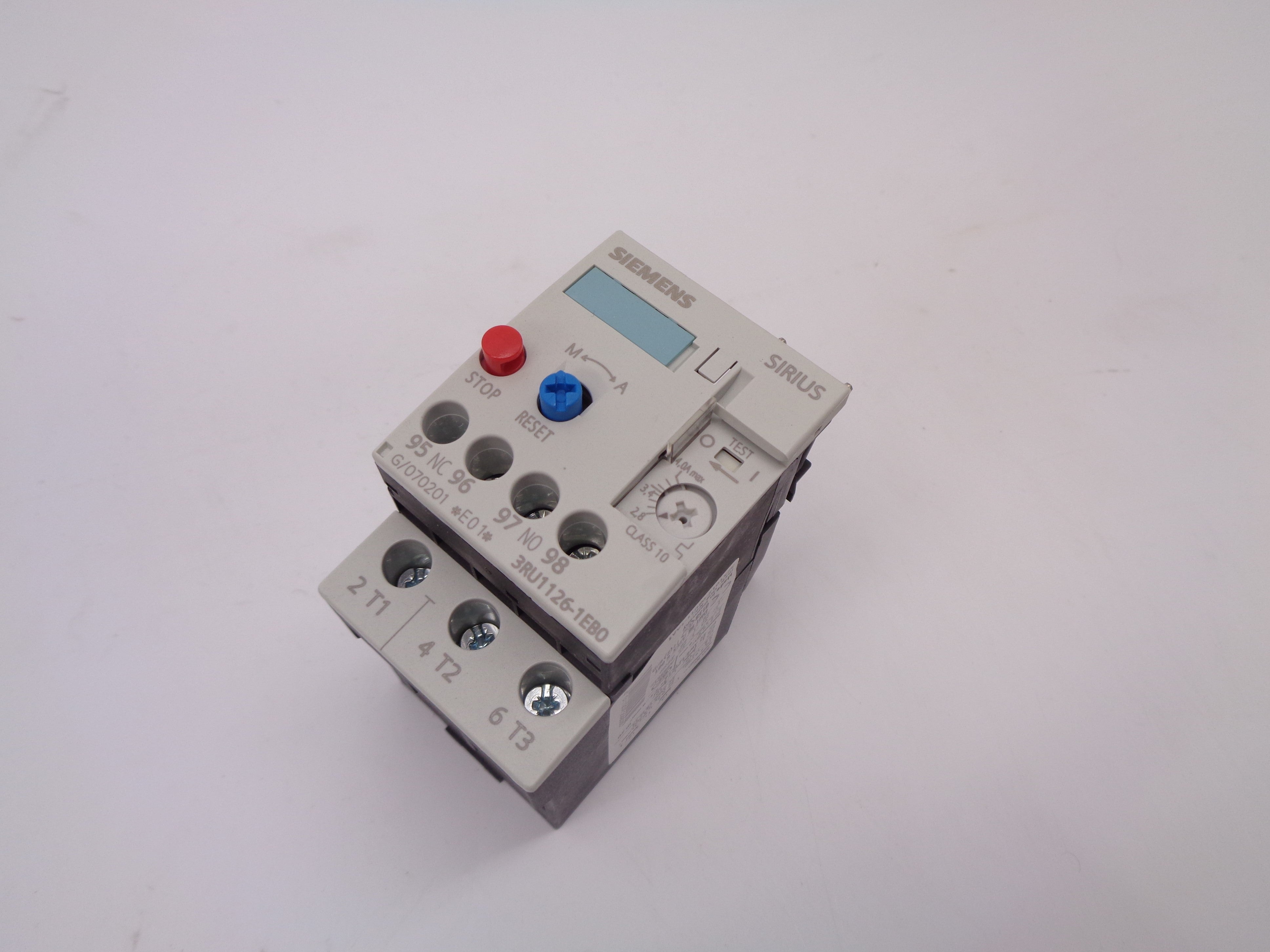 SIEMENS 3RU1126-1EB0 2.8-4.0A NSMP