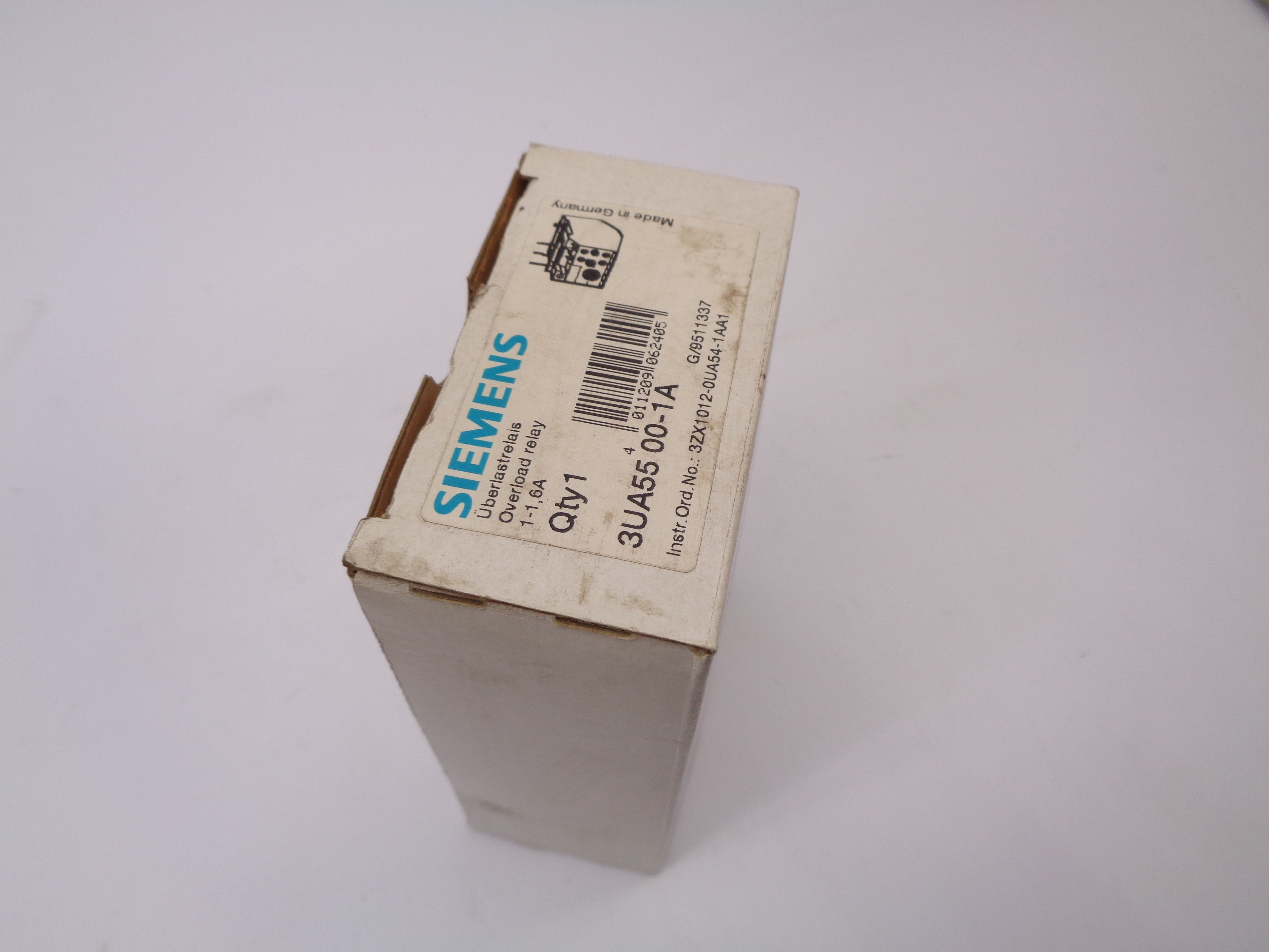 SIEMENS 3UA5500-1A 1-1.6A NSMP