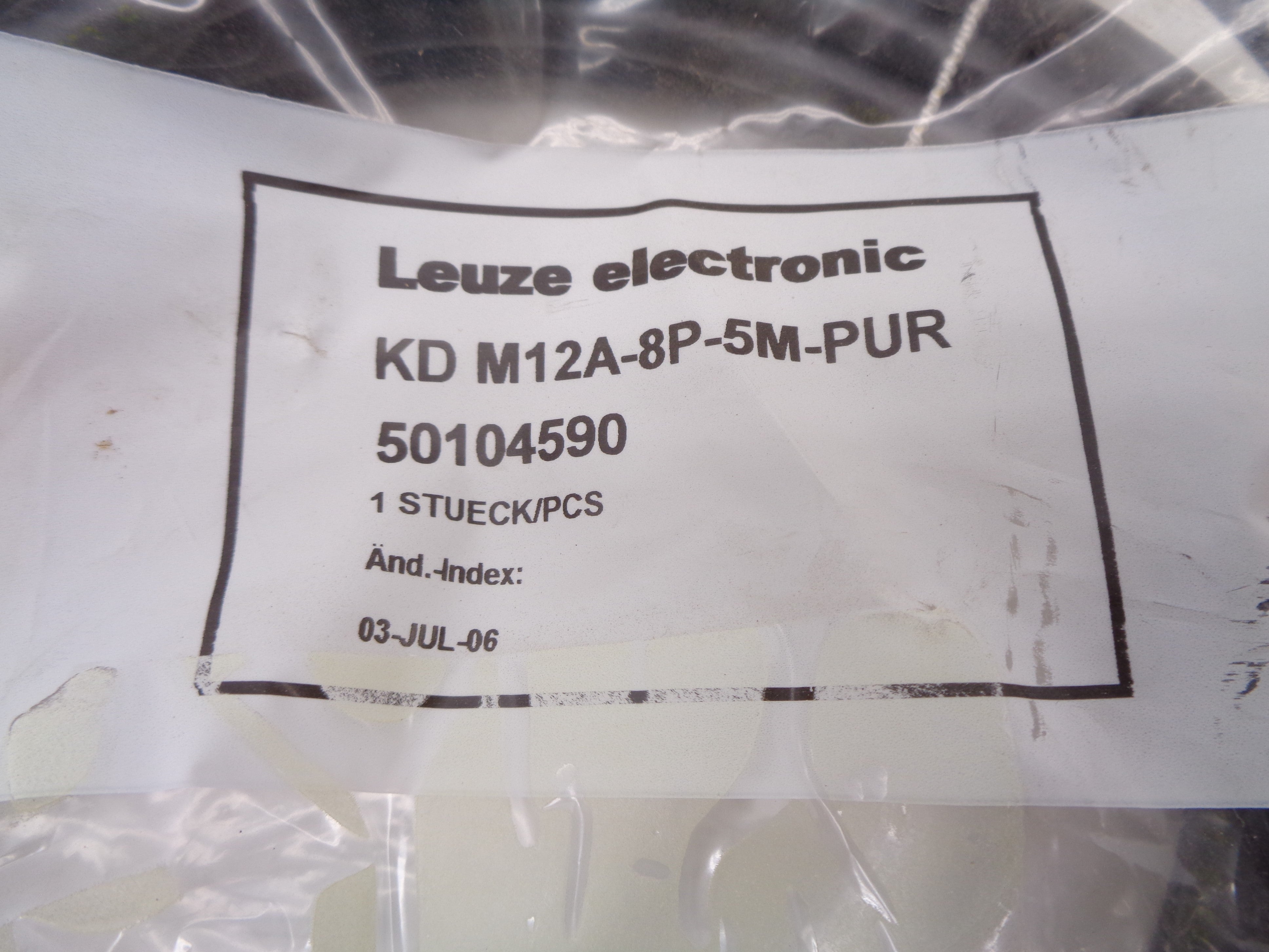 LEUZE KDM12A-8P-5M-PUR NSMP