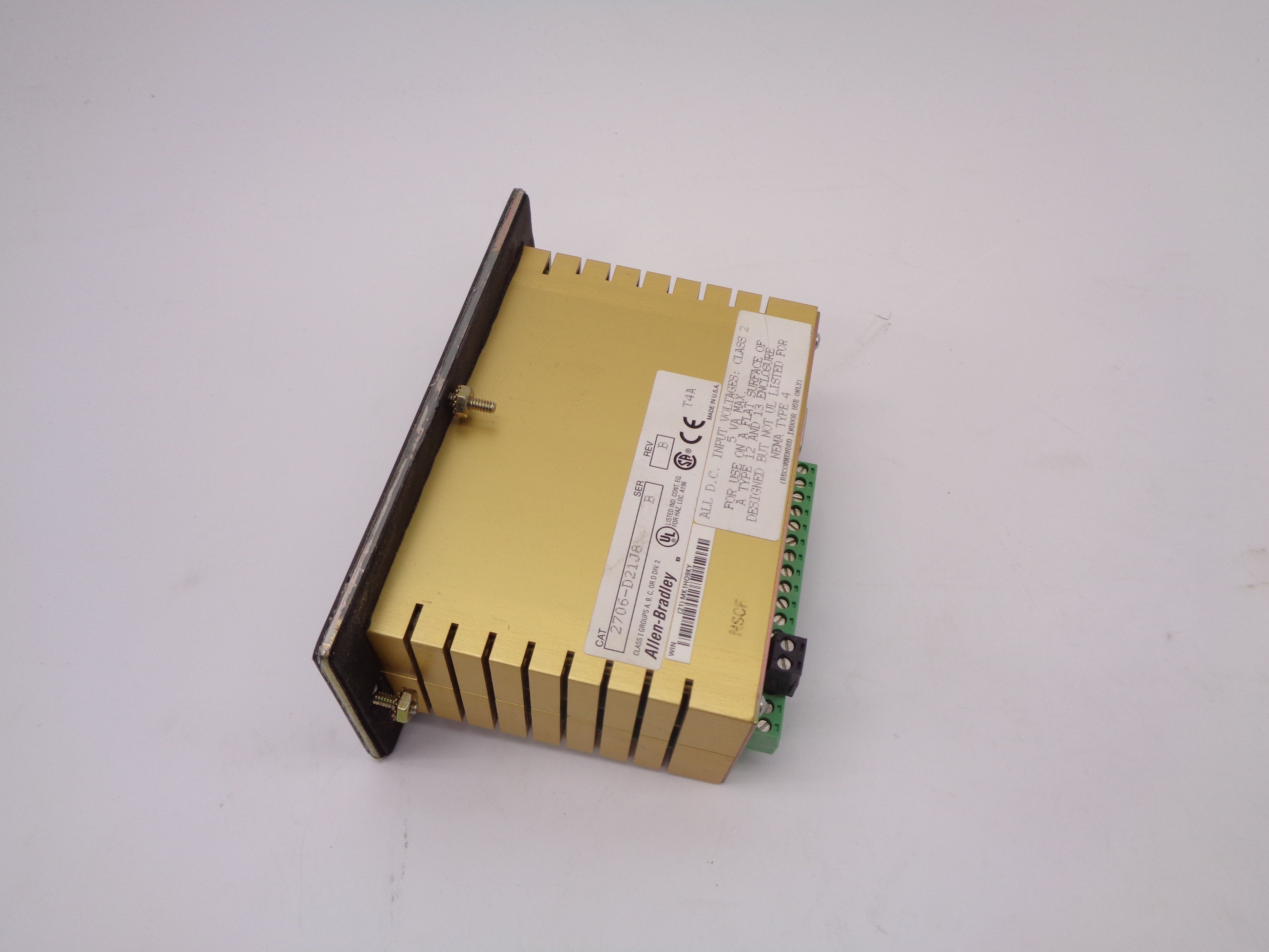 INDUSTRIAL SPARE PART 2706-D21J8 SER. B F/W B NSNP