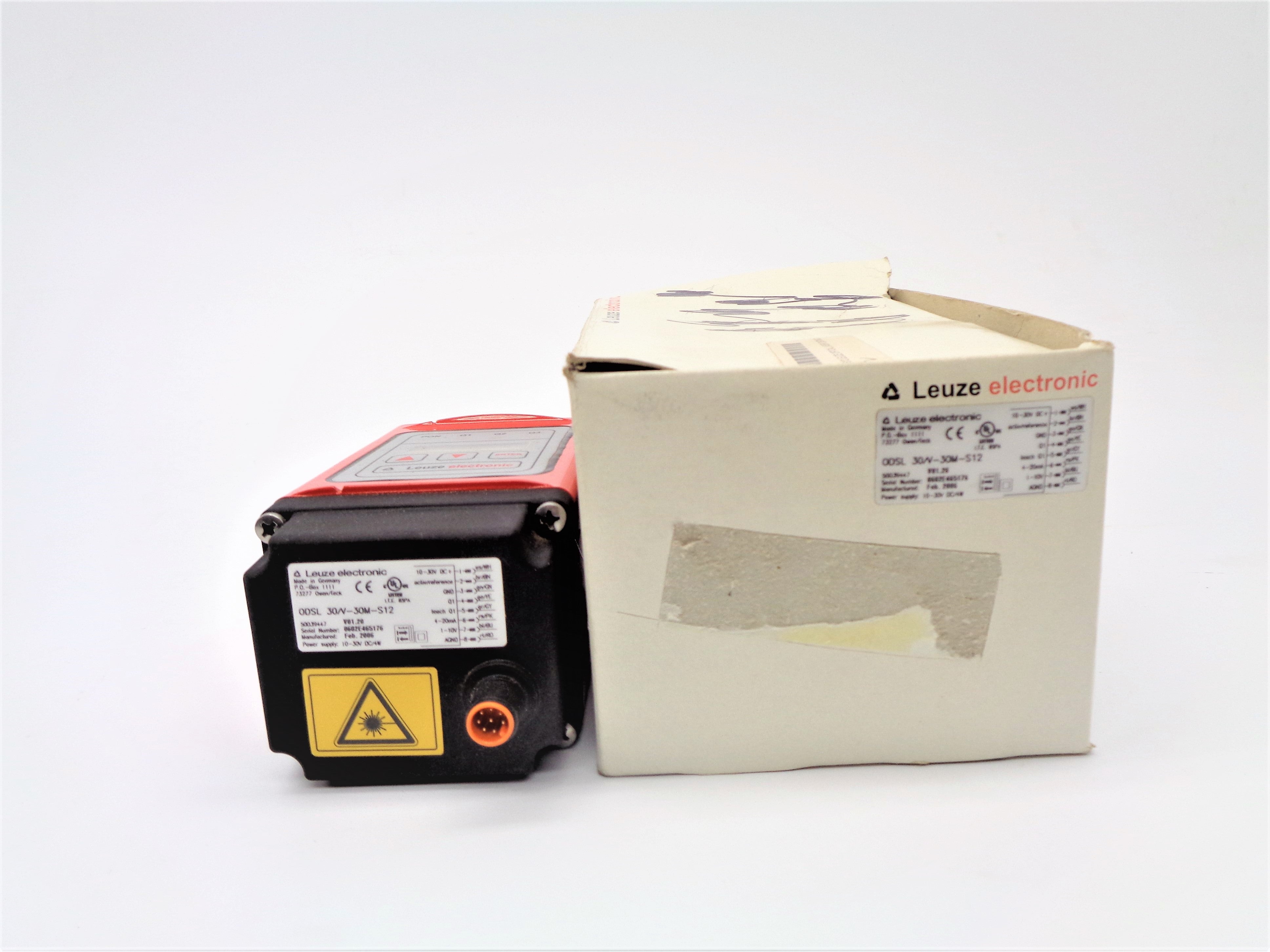 LEUZE ELECTRONIC ODSL30/V-30M-S12 NSMP