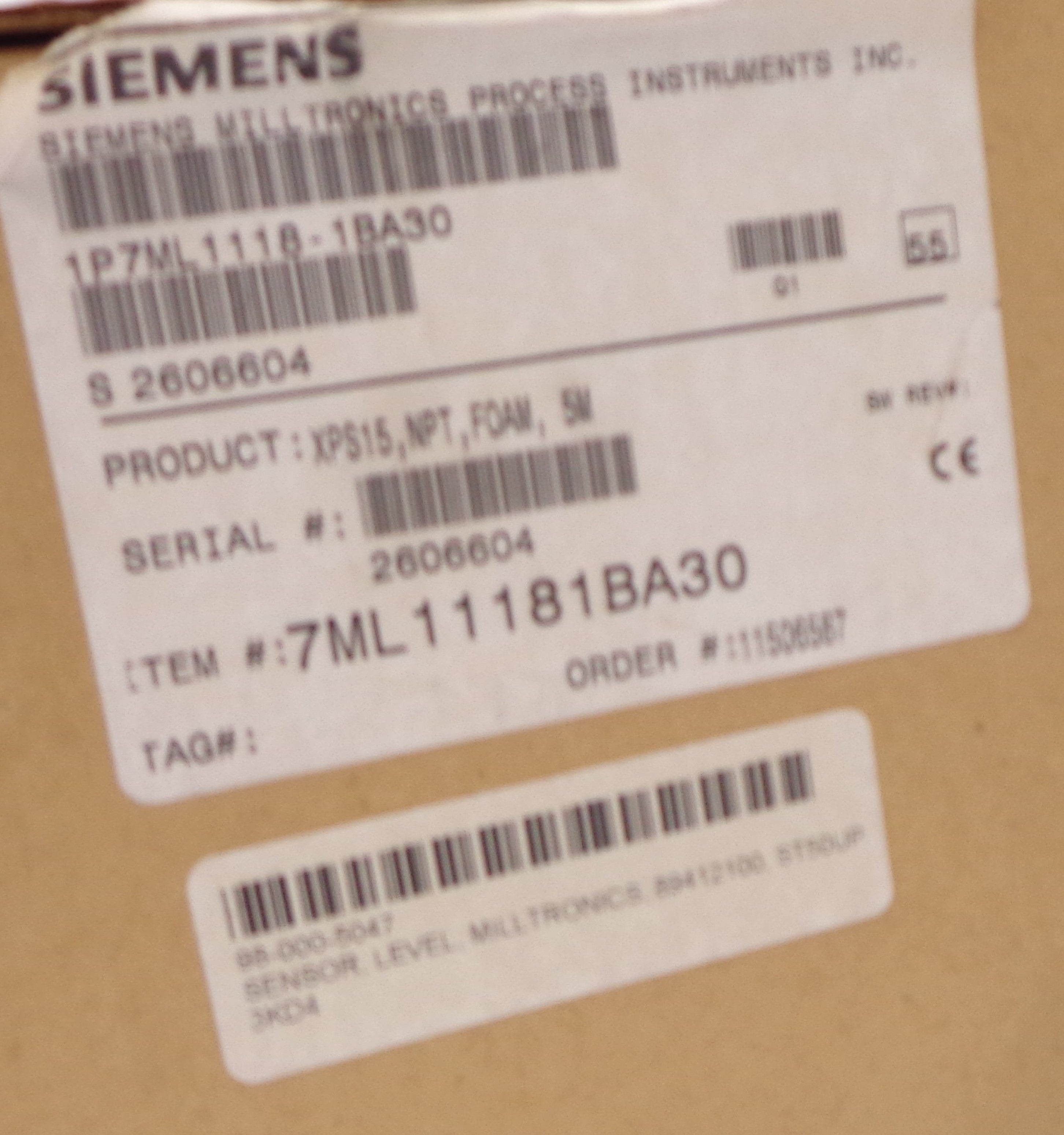 SIEMENS 7ML1118-1BA30 NSMP