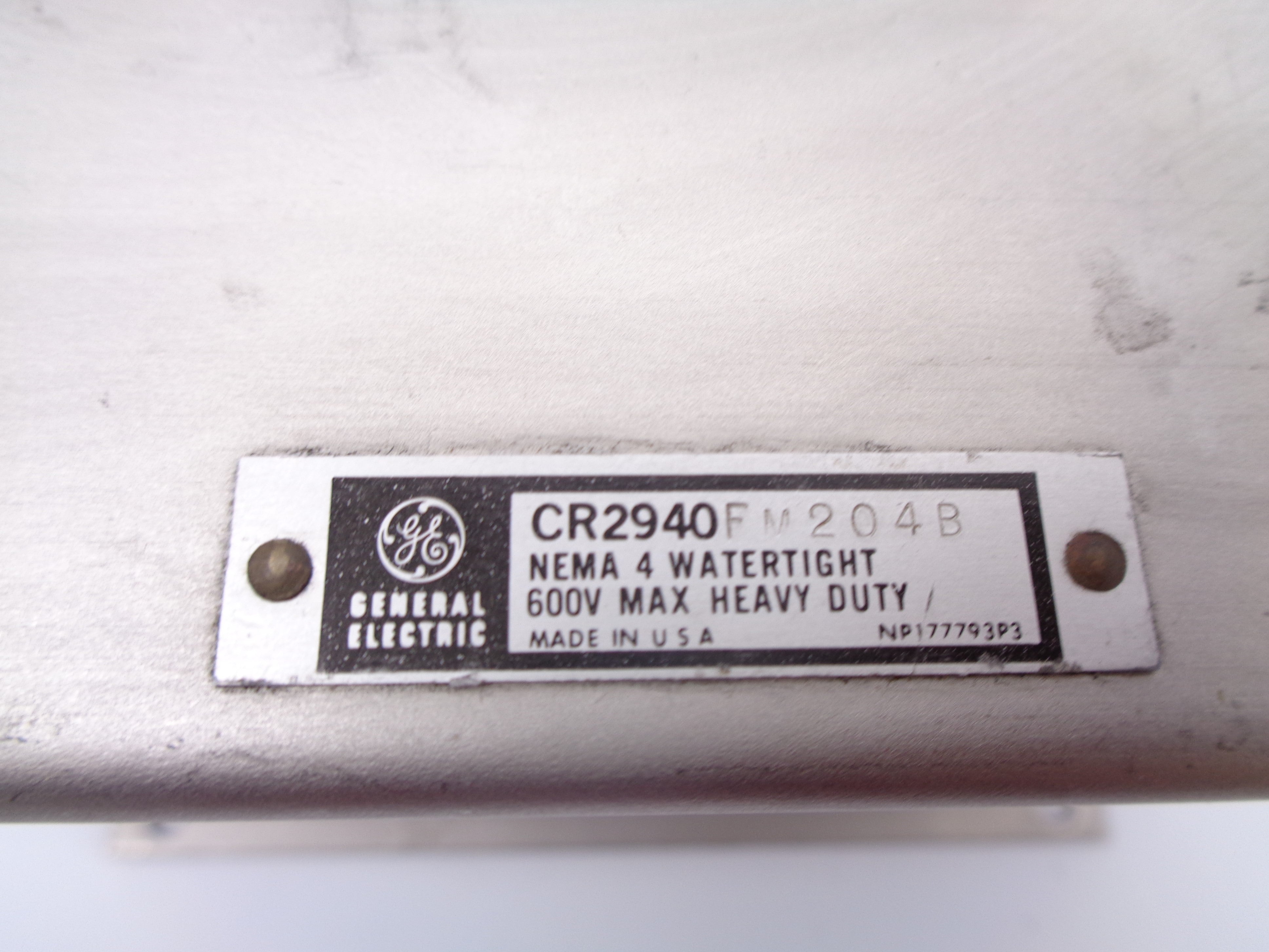 GENERAL ELECTRIC C2940FM204B UNMP