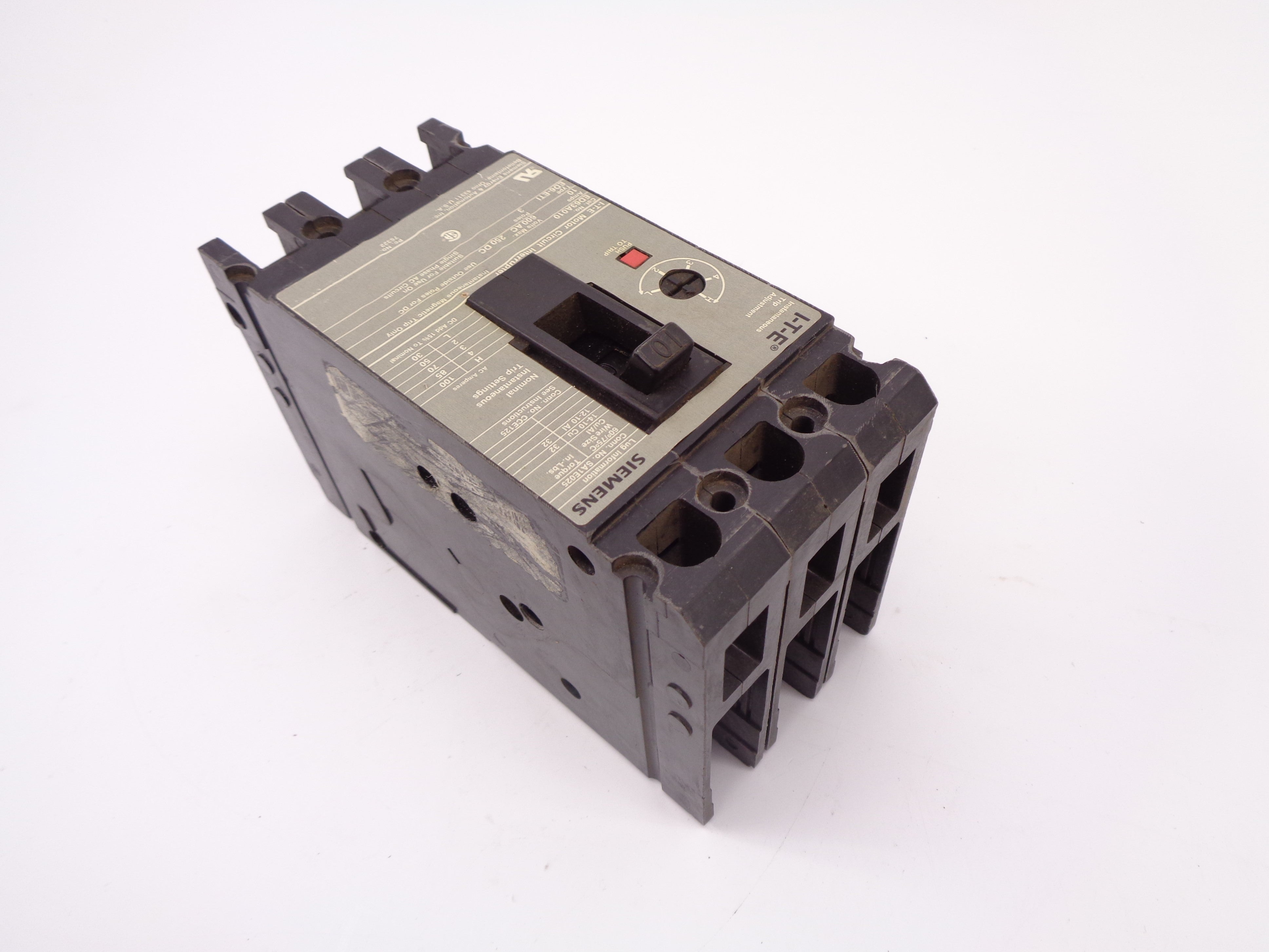 SIEMENS ED63A010 10A 250V NSNP