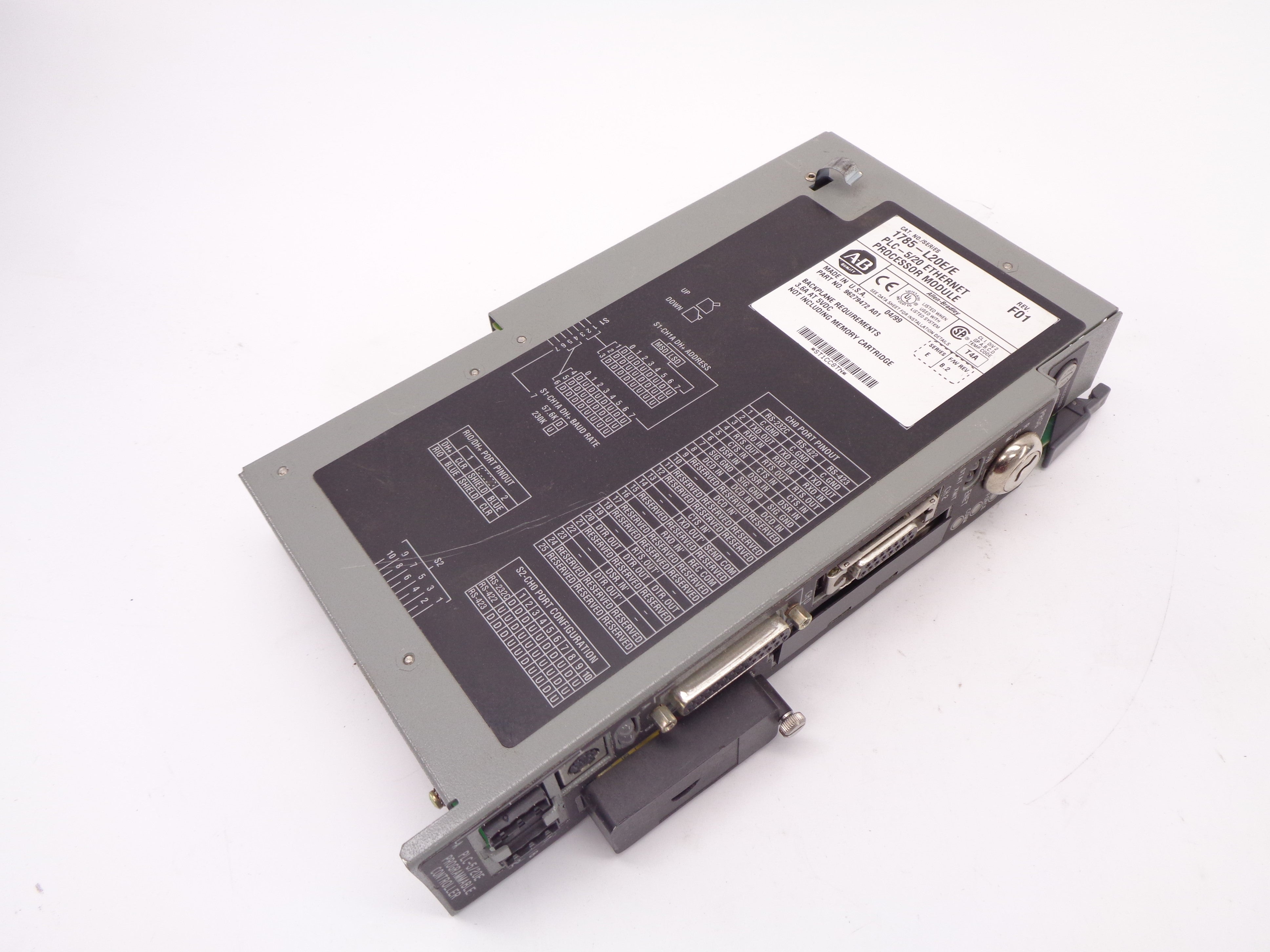 ALLEN BRADLEY 1785-L20E SER. E F/W B.2 UNMP