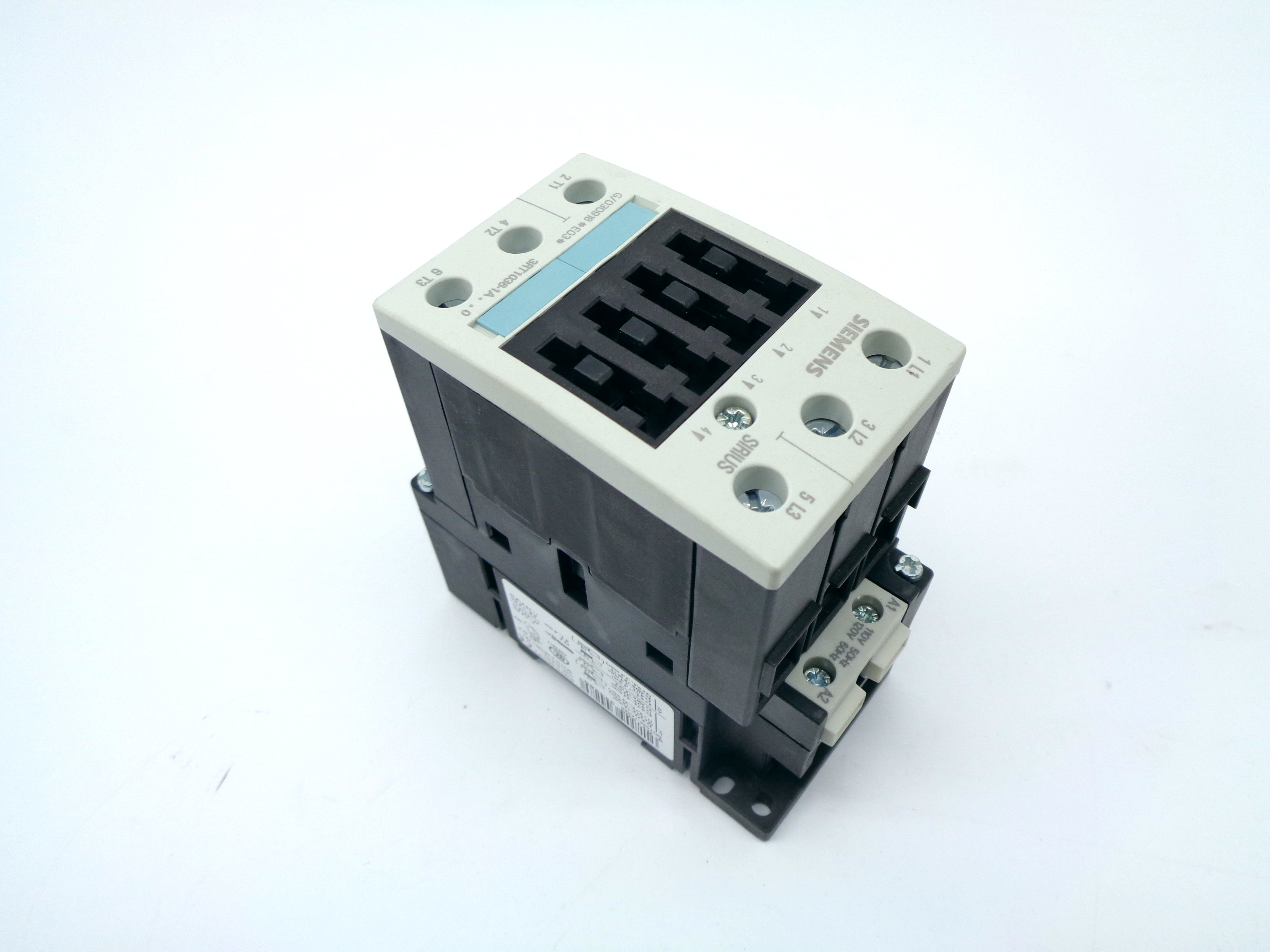 SIEMENS 3RT1036-1AK60 120V NSMP