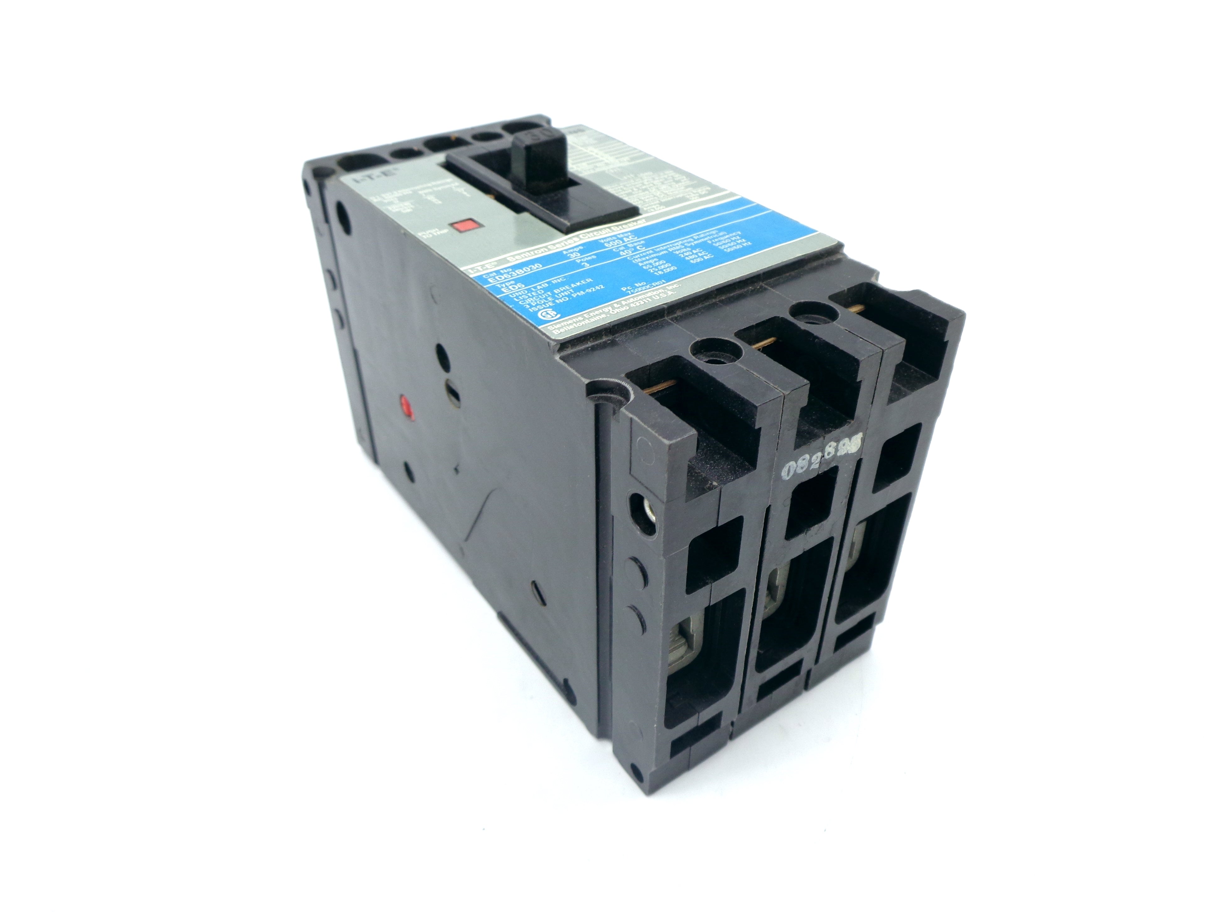 SIEMENS ED63B030 30A 600V NSMP