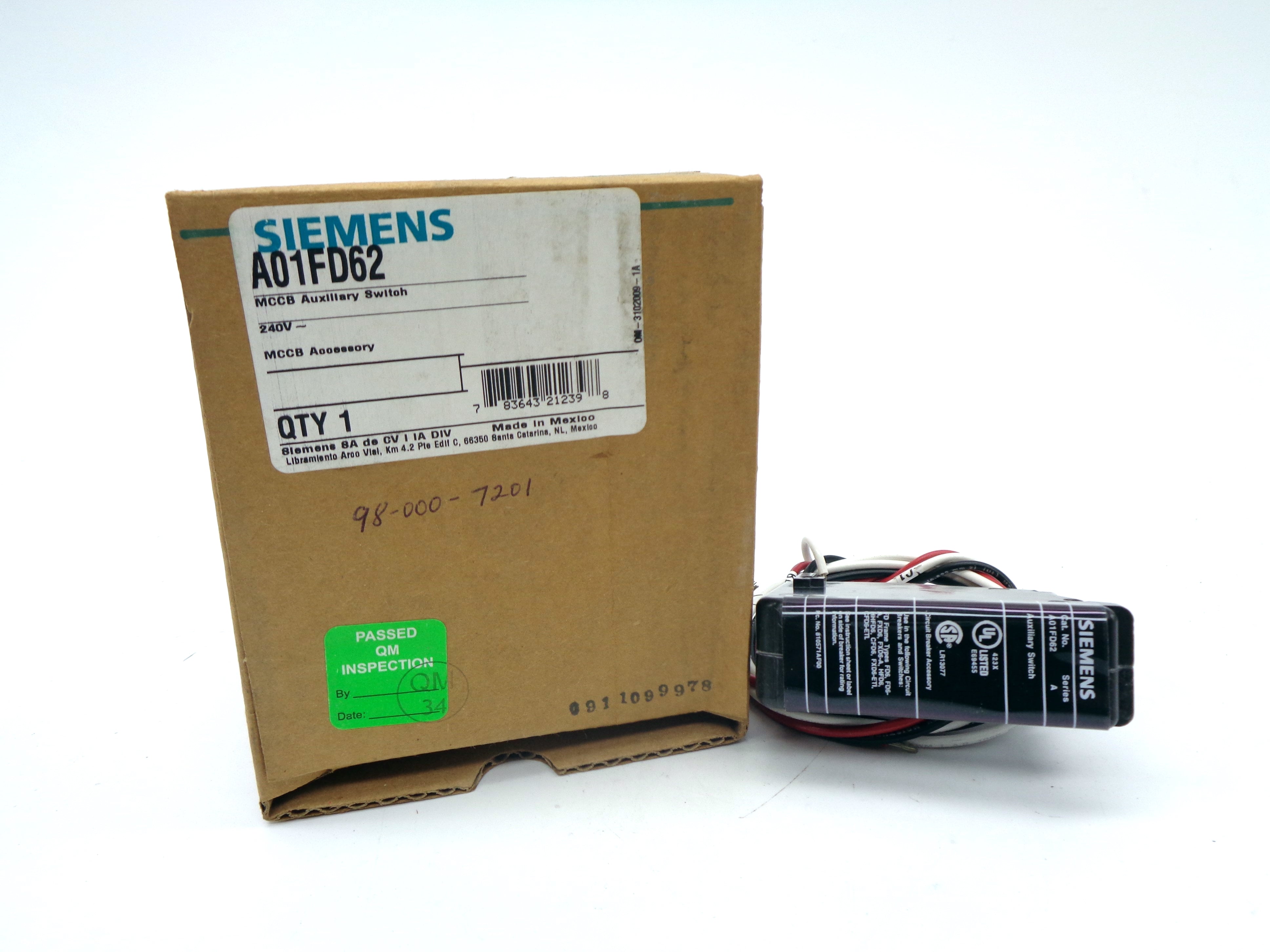 SIEMENS A01FD62 NSMP