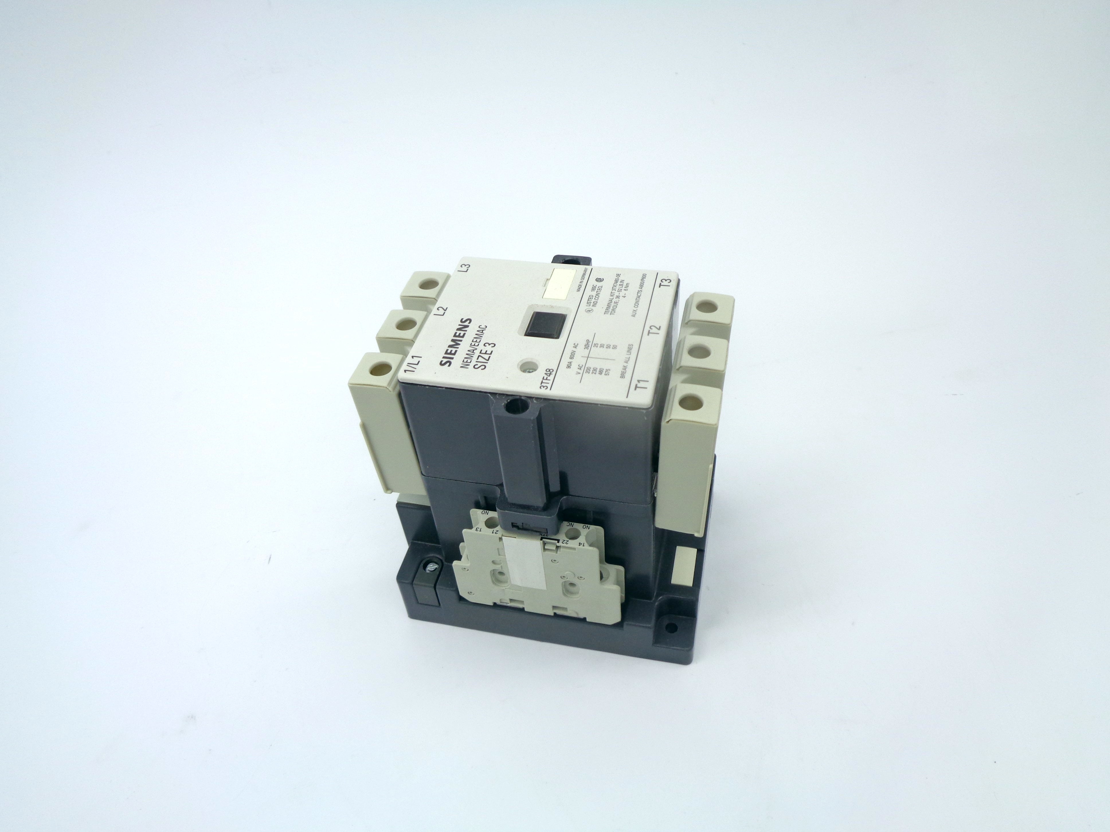 SIEMENS 3TF4822-OAK61 120V NSNP