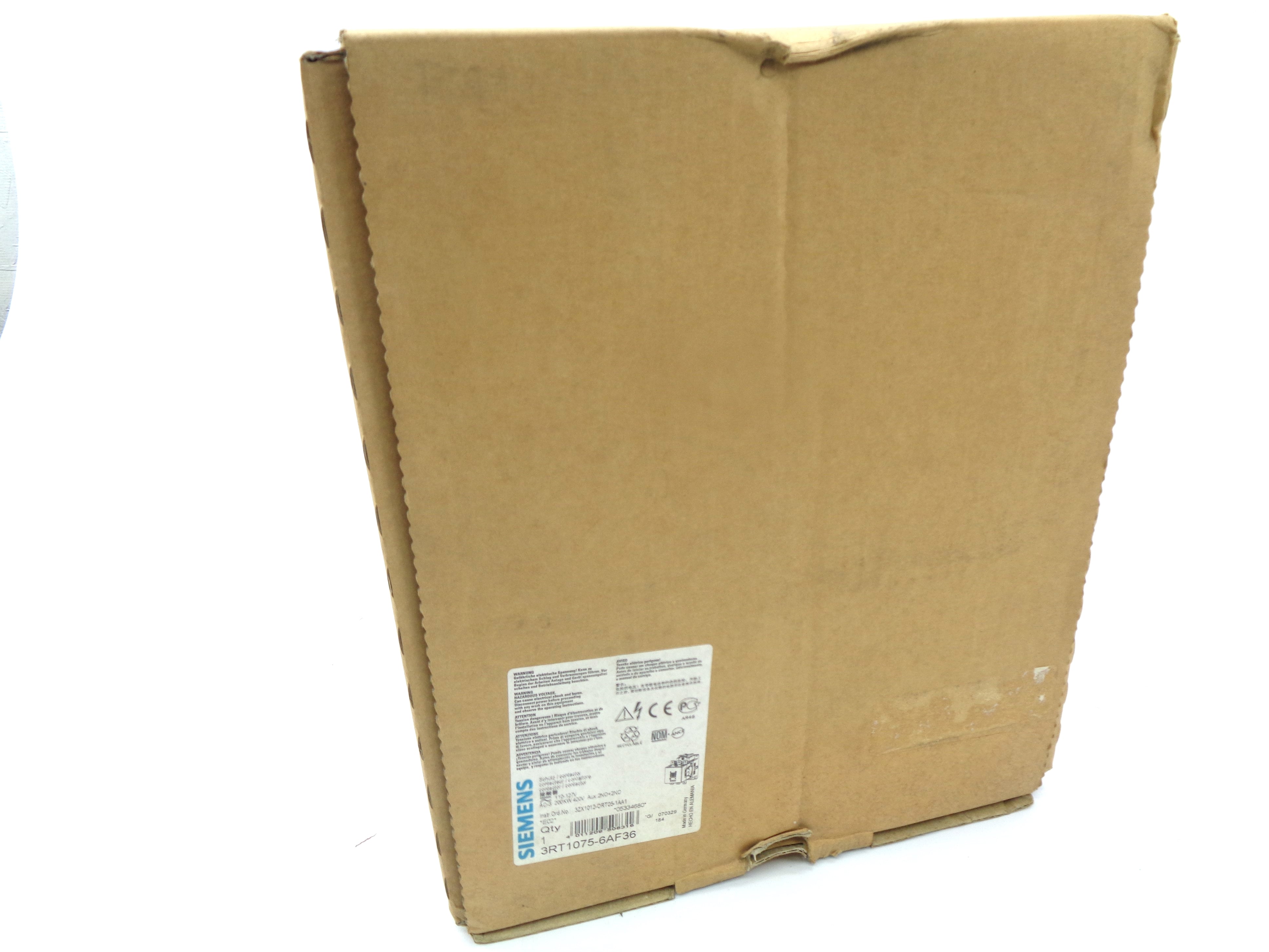 SIEMENS 3RT1075-6AF36 400V NSMP