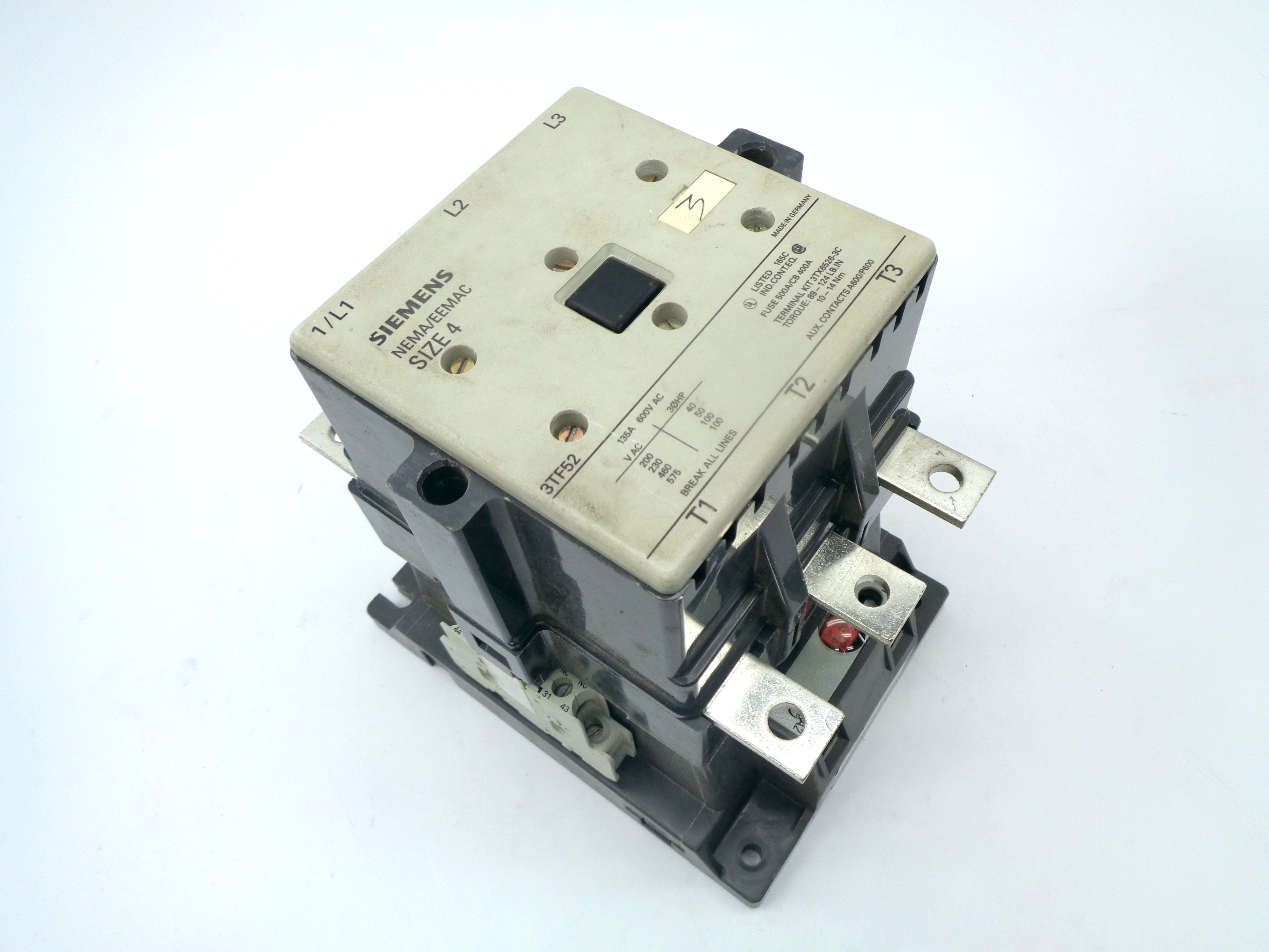 SIEMENS 3TF5222-0AQ01 380/460V NSMP