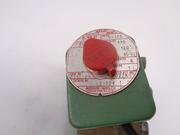 ASCO 8210D4 120V NSNP