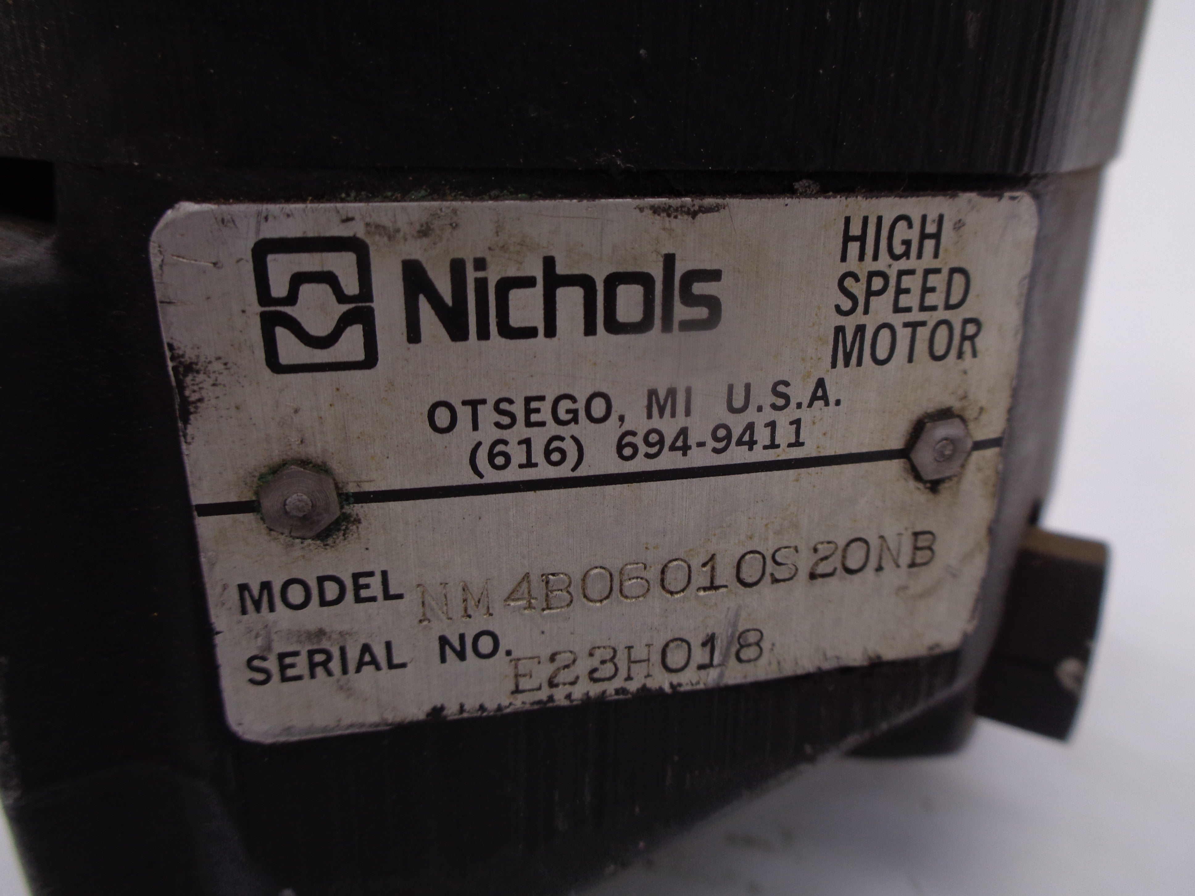 NICHOLS NM4B06010S20NB NSNP