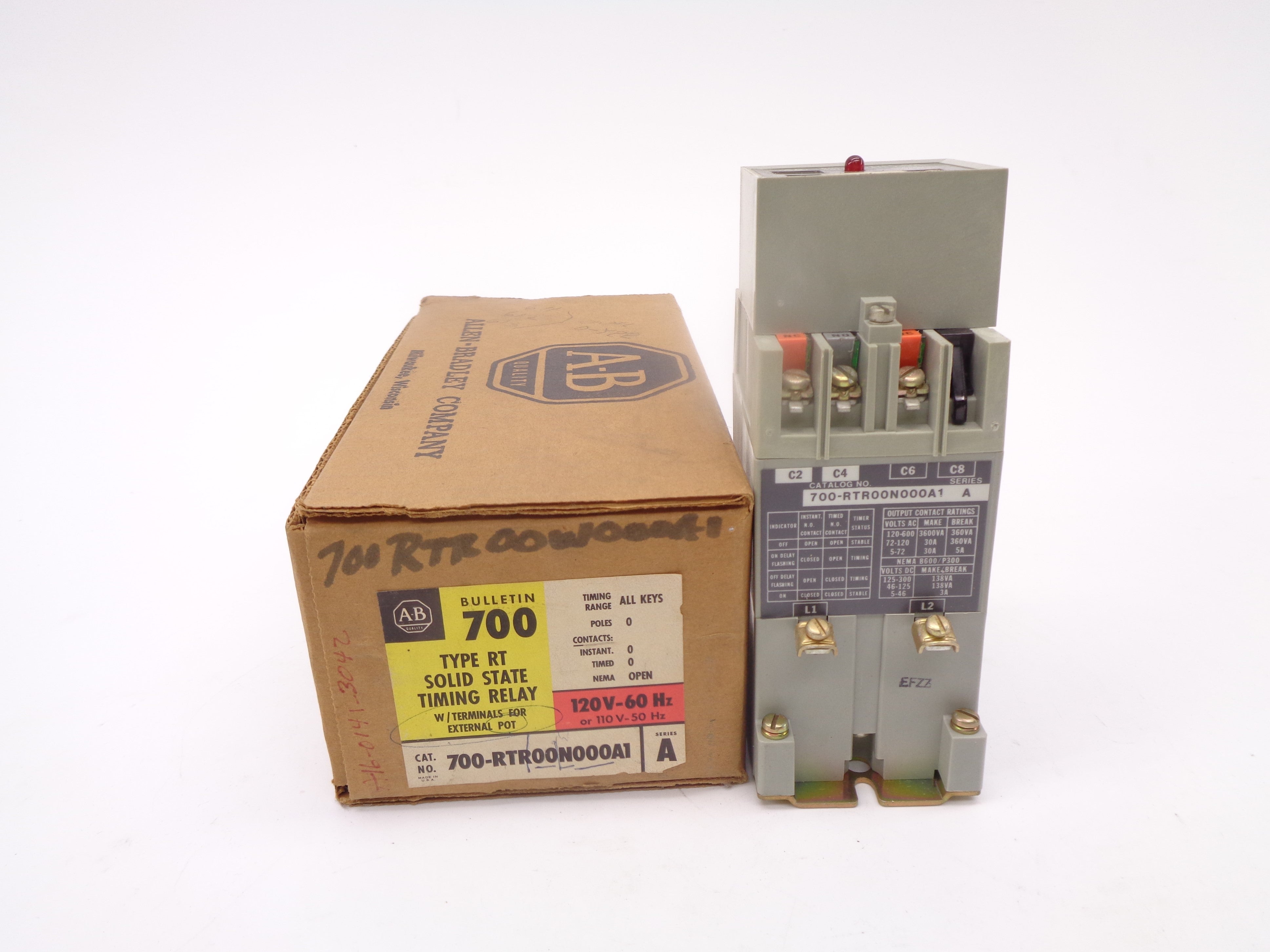 INDUSTRIAL SPARE PART 700-RTR00N000A1 SER. A 120V (BR/YL) NSMP
