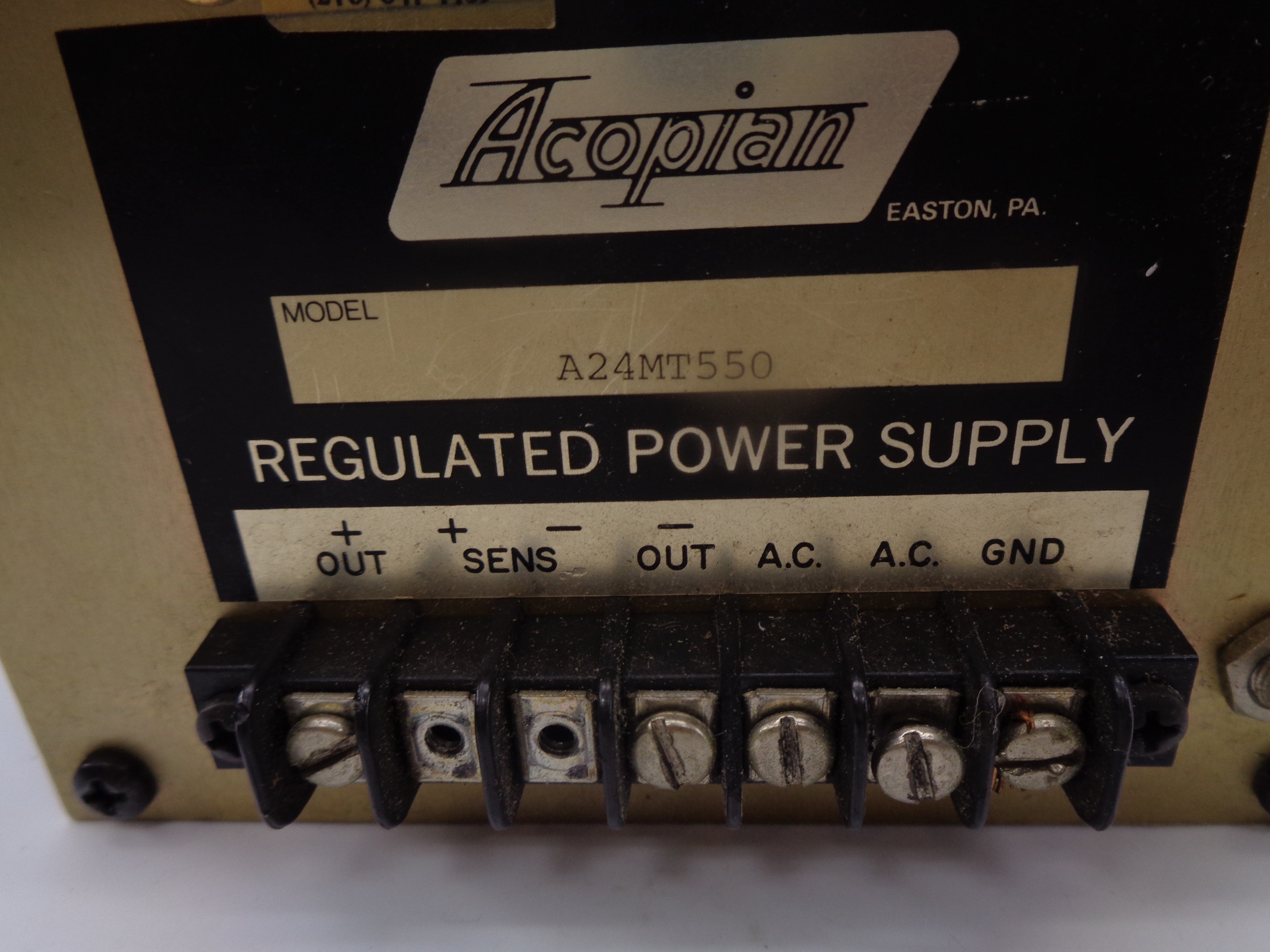 ACOPIAN A24MT550 UNMP