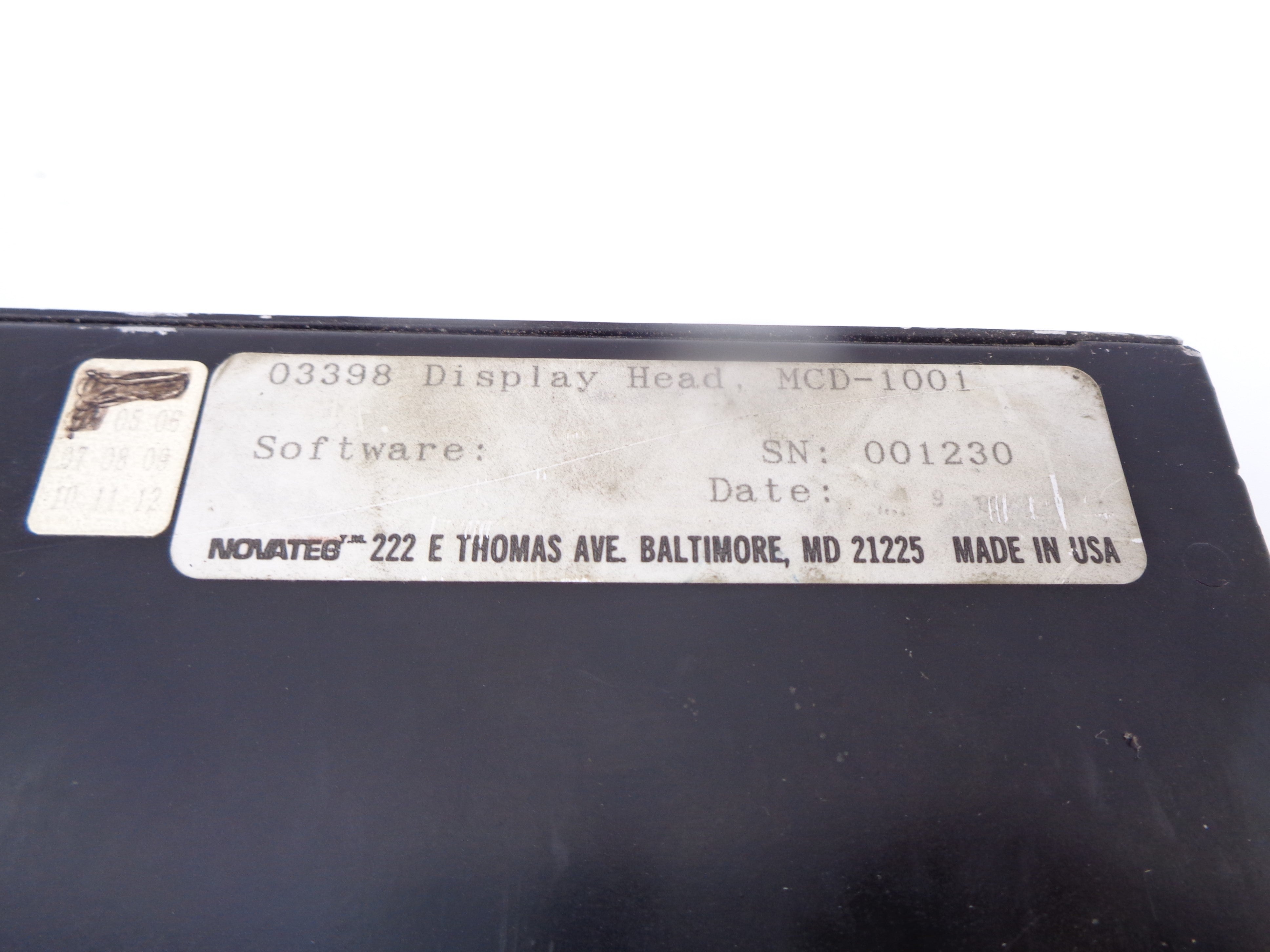 NOVALEC MCD-1001 UNMP