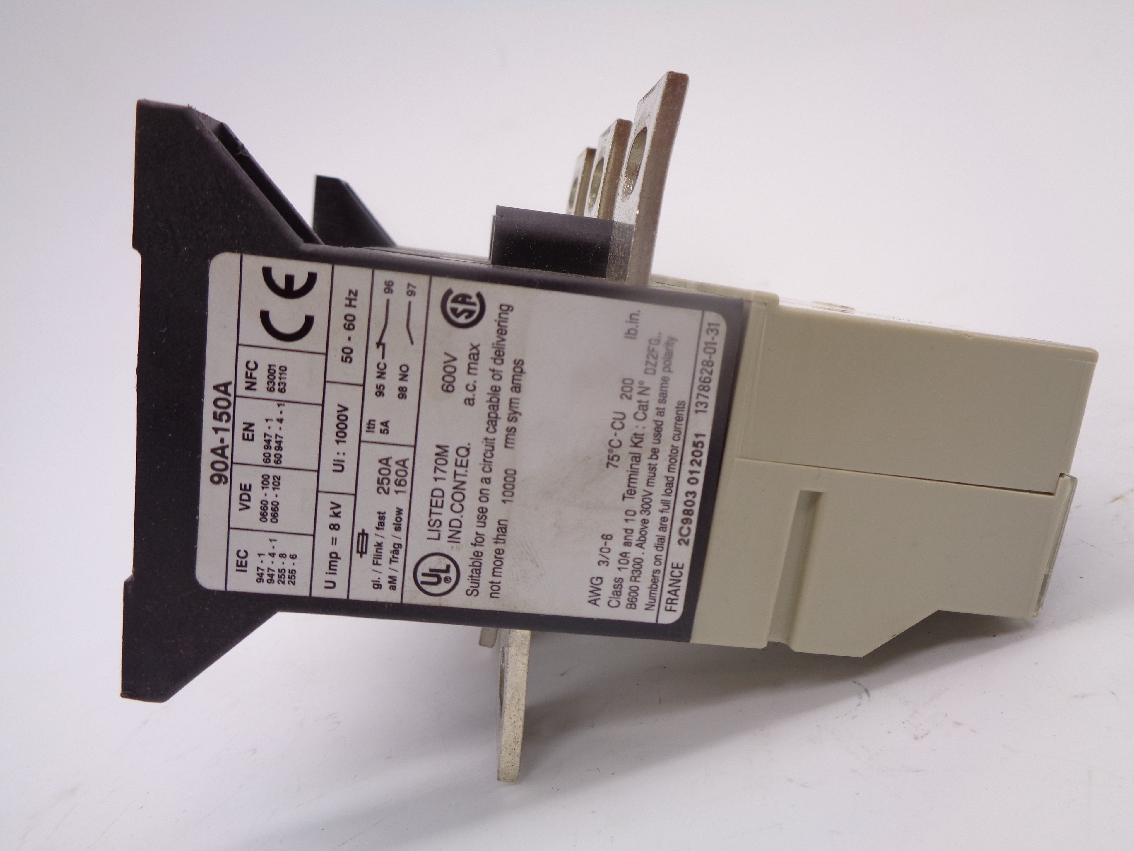 TELEMECANIQUE LR9F5369 90-150A UNMP