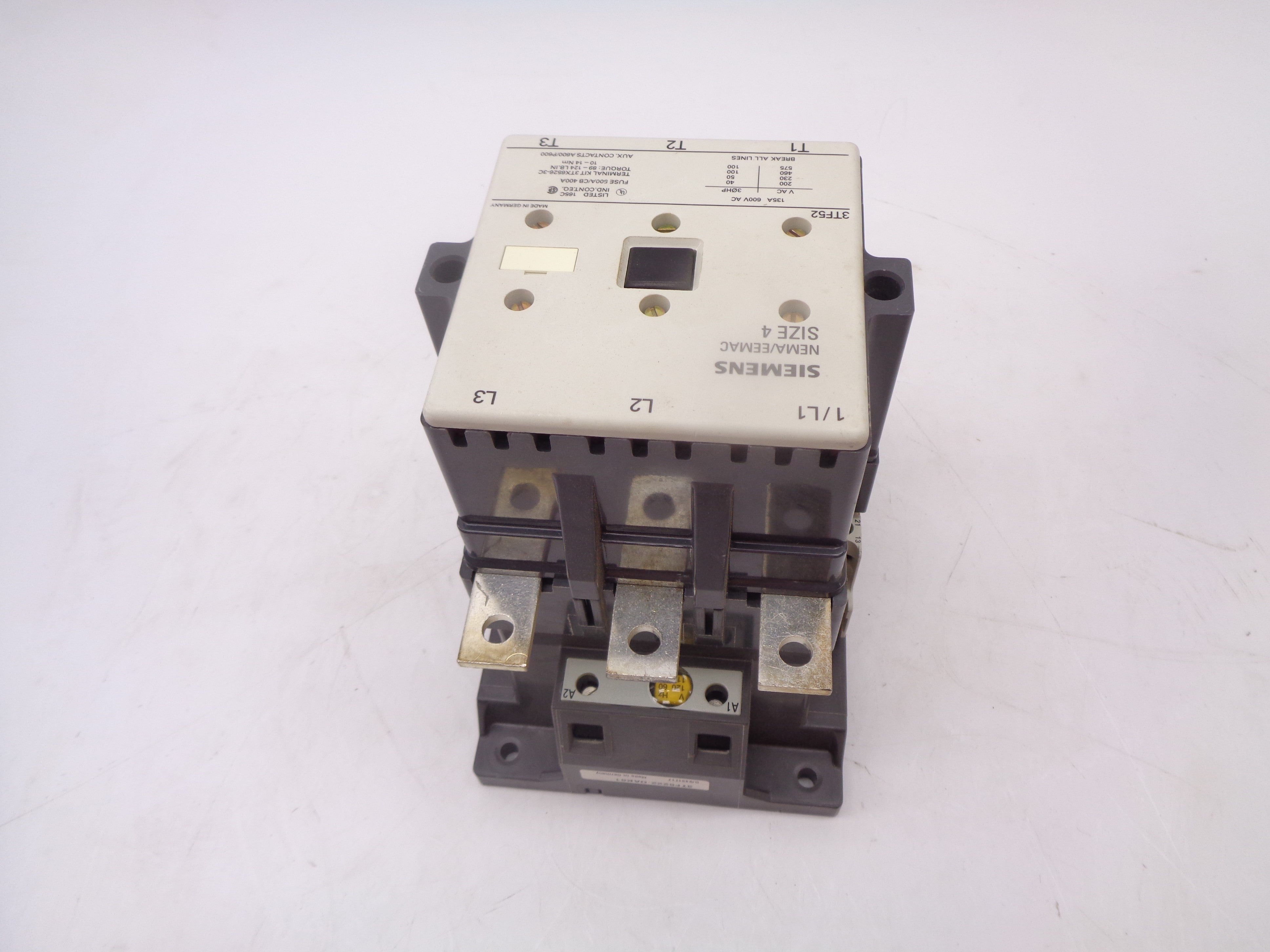 SIEMENS 3TF5222-OAK61 120V NSNP