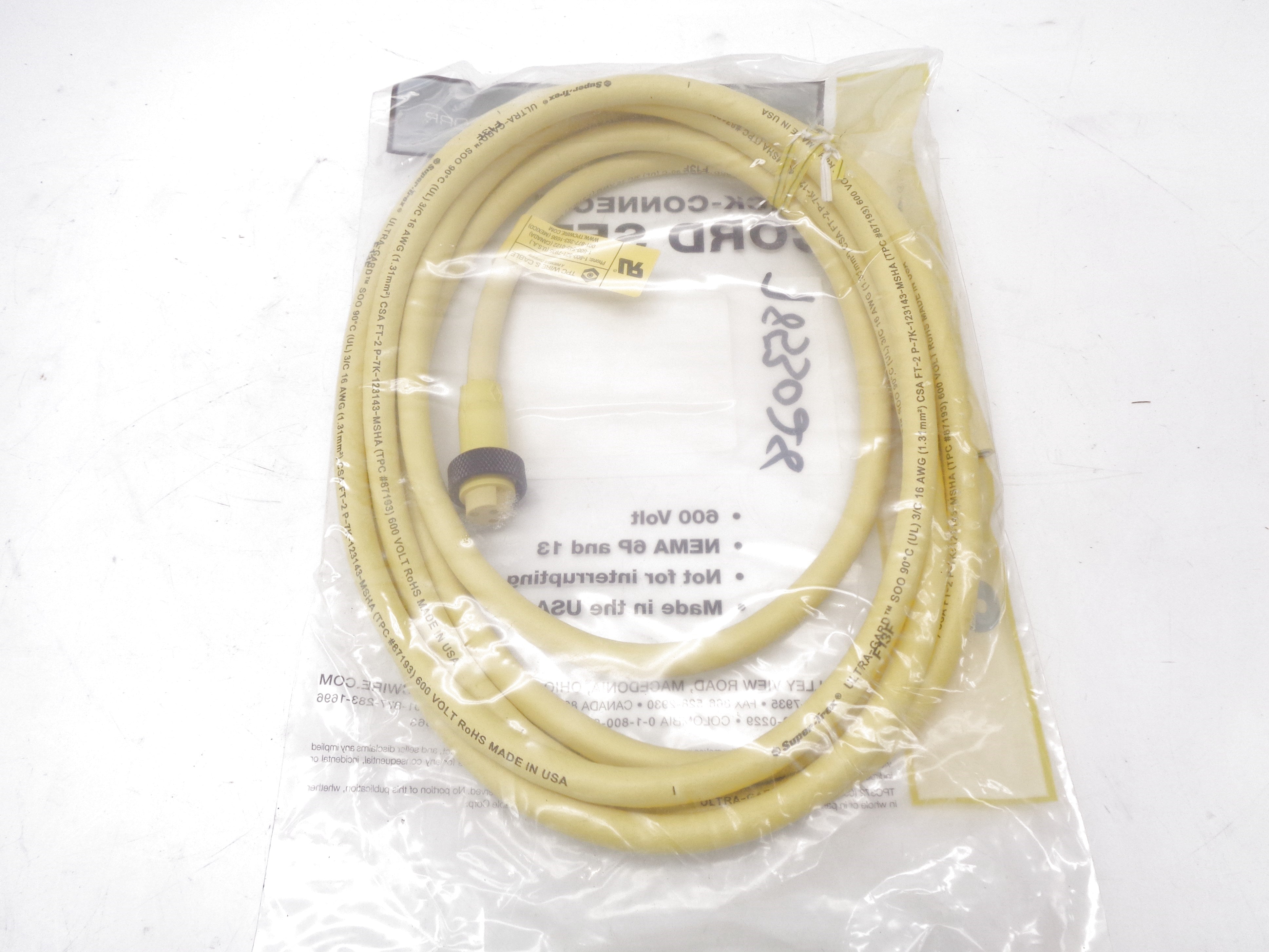TPC WIRE&CABLE 84312 NSMP
