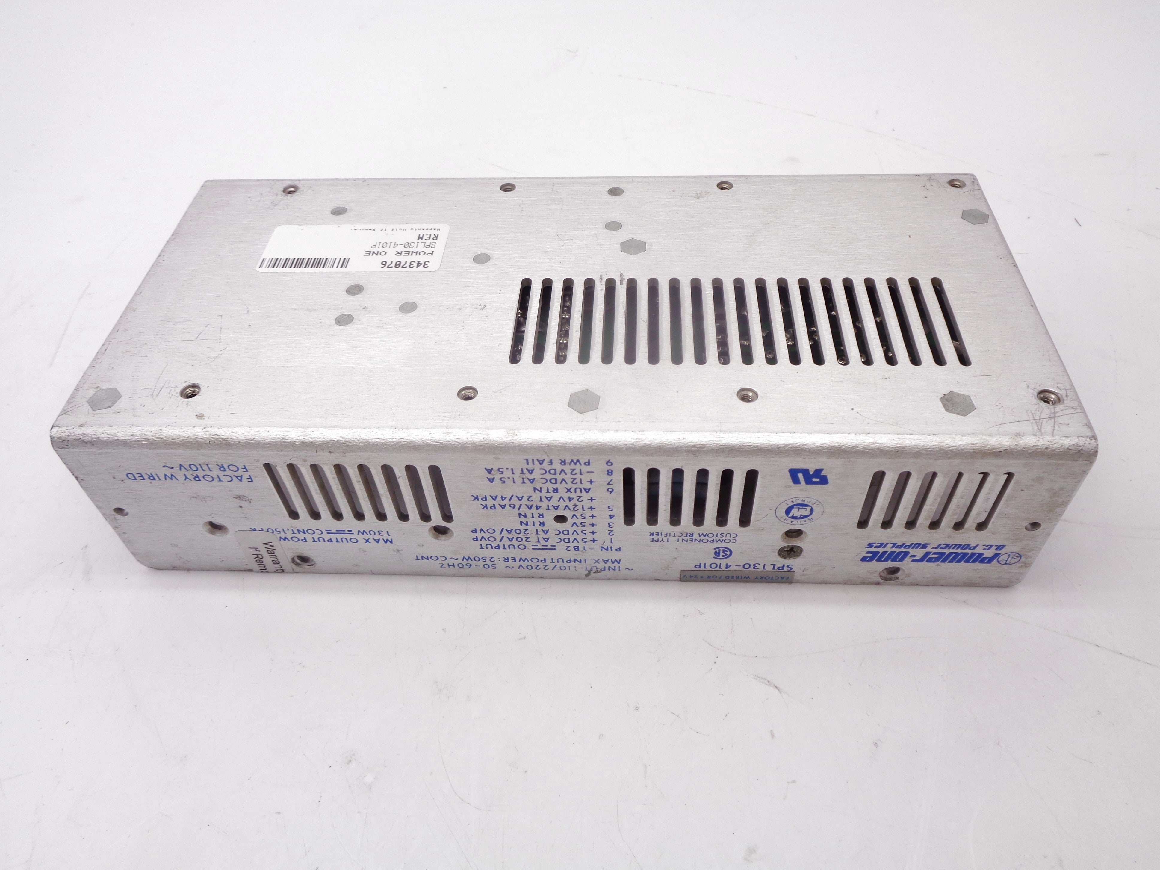 POWER-ONE SPL130-4101P UNMP