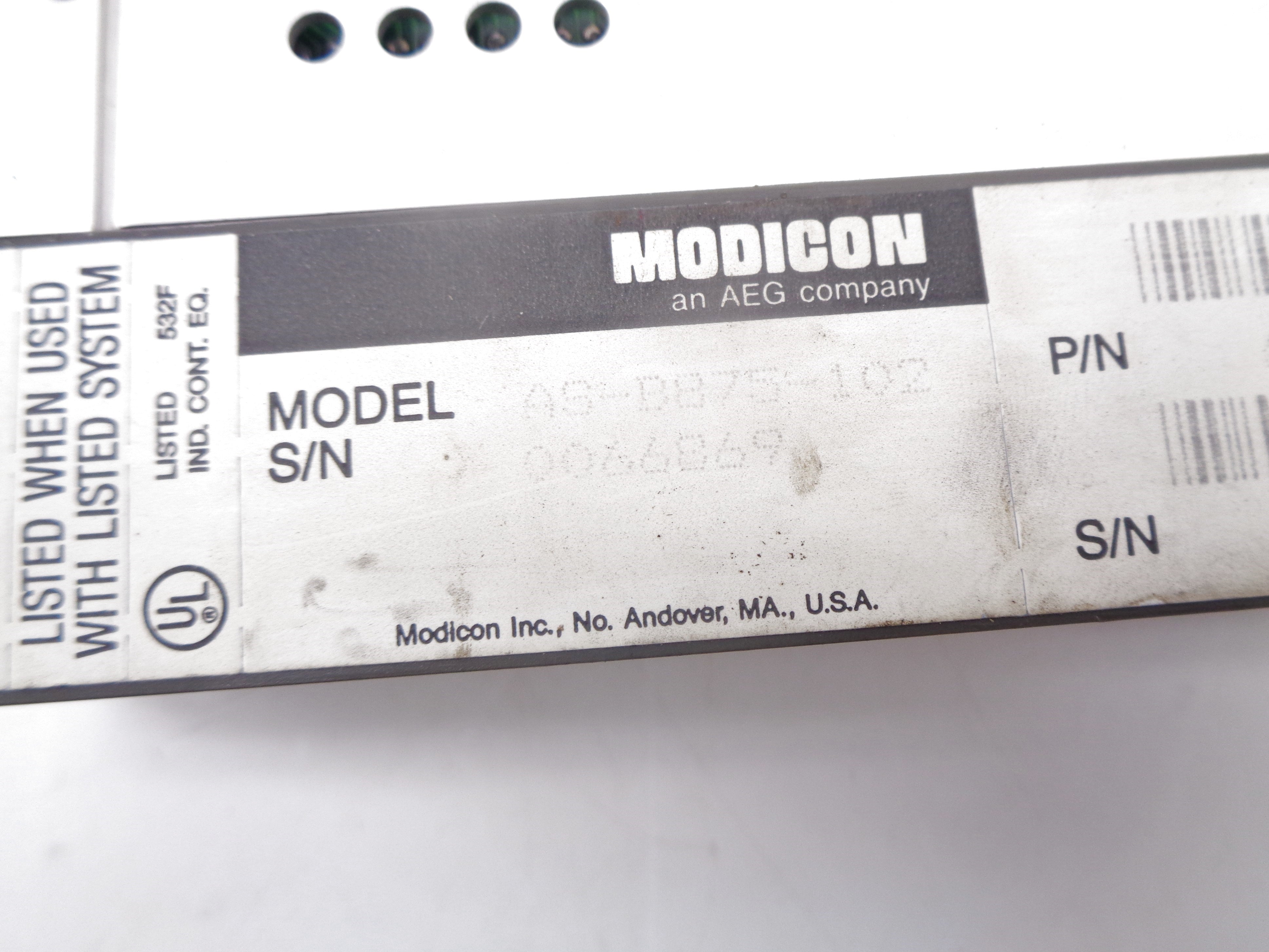 MODICON AS-B875-102 UNMP