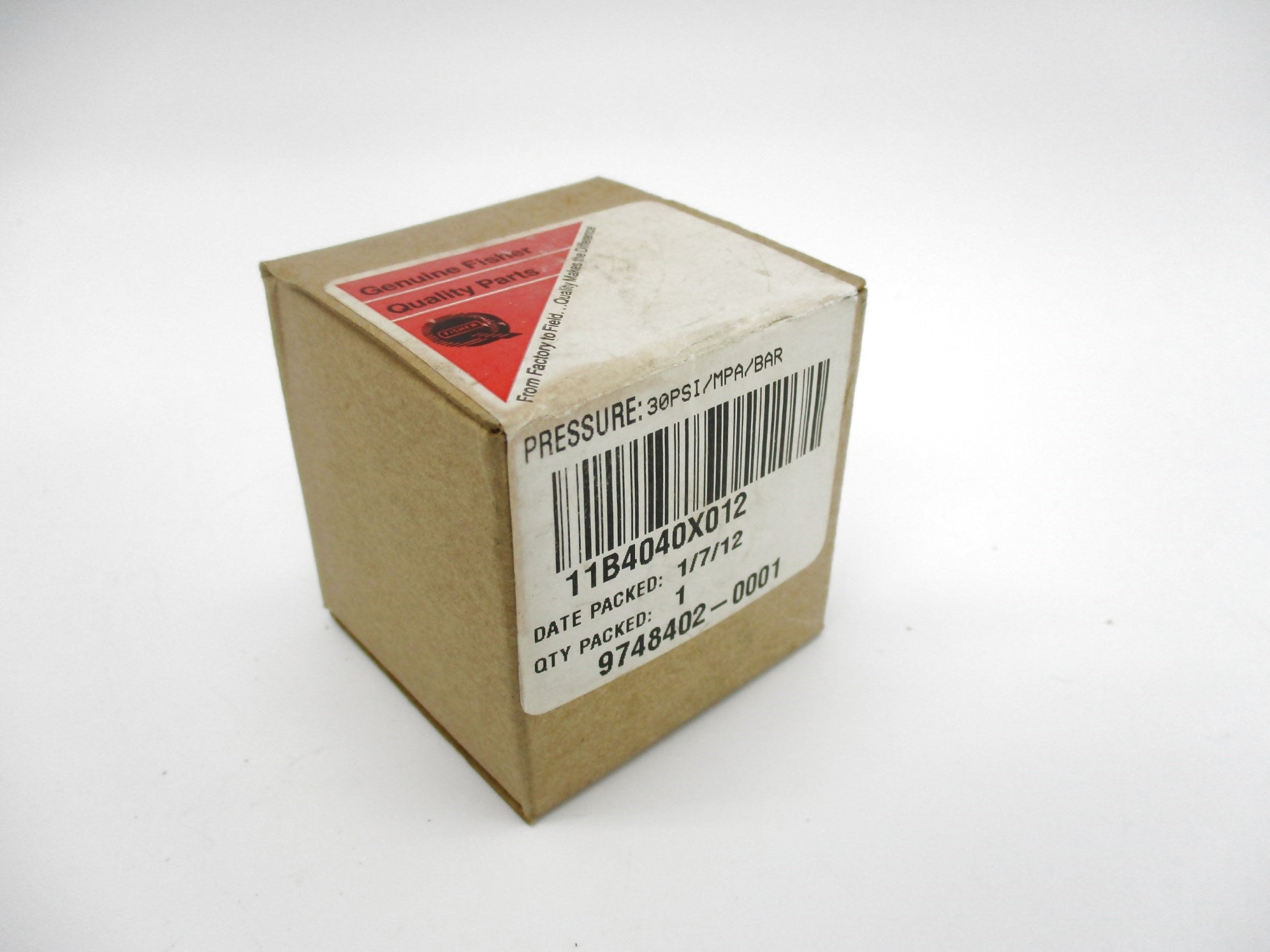 FISHER 11B4040X012 0-30PSI NSMP