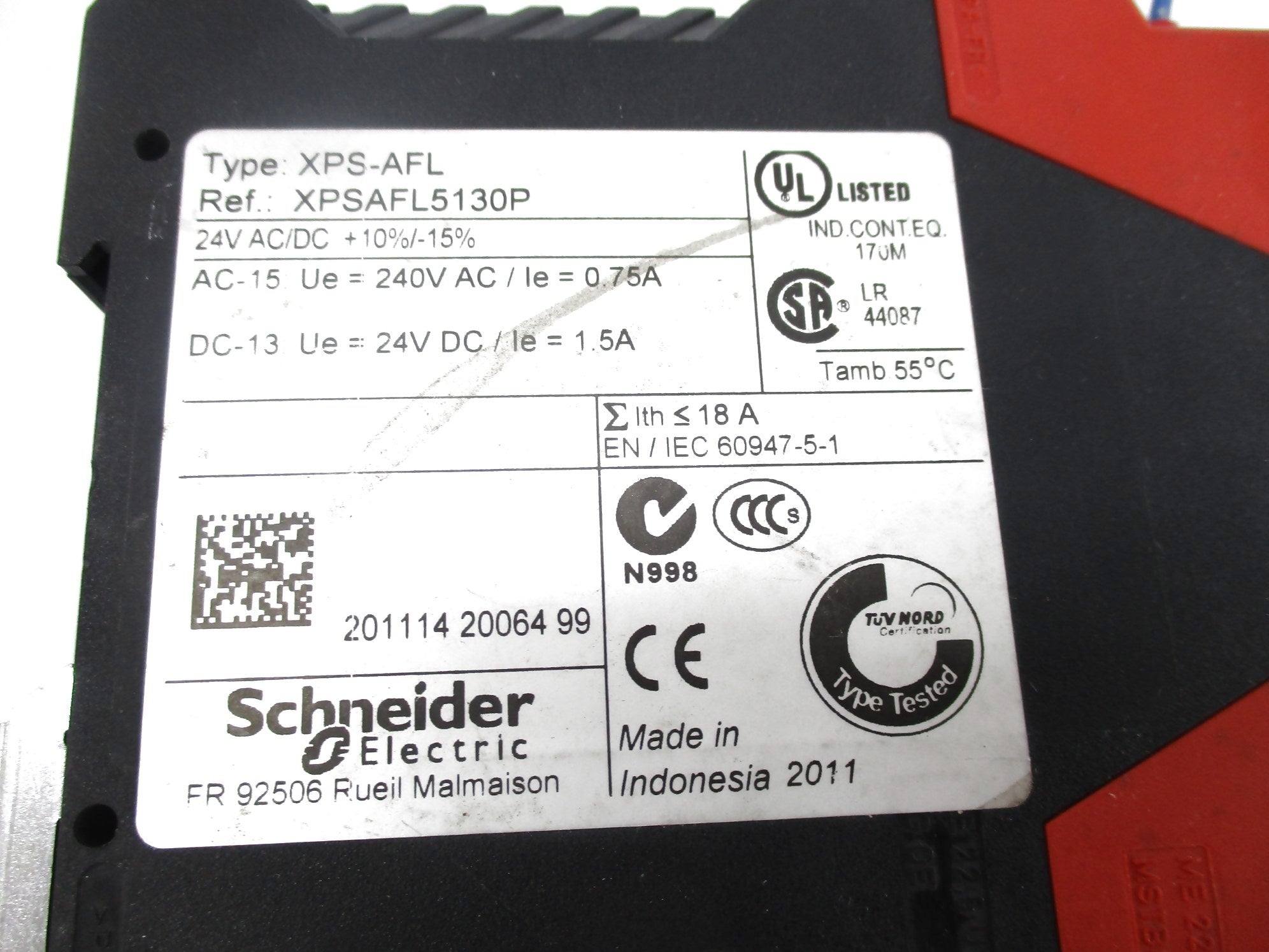 TELEMECANIQUE XPS-AFL 300V 2.5V NSNP
