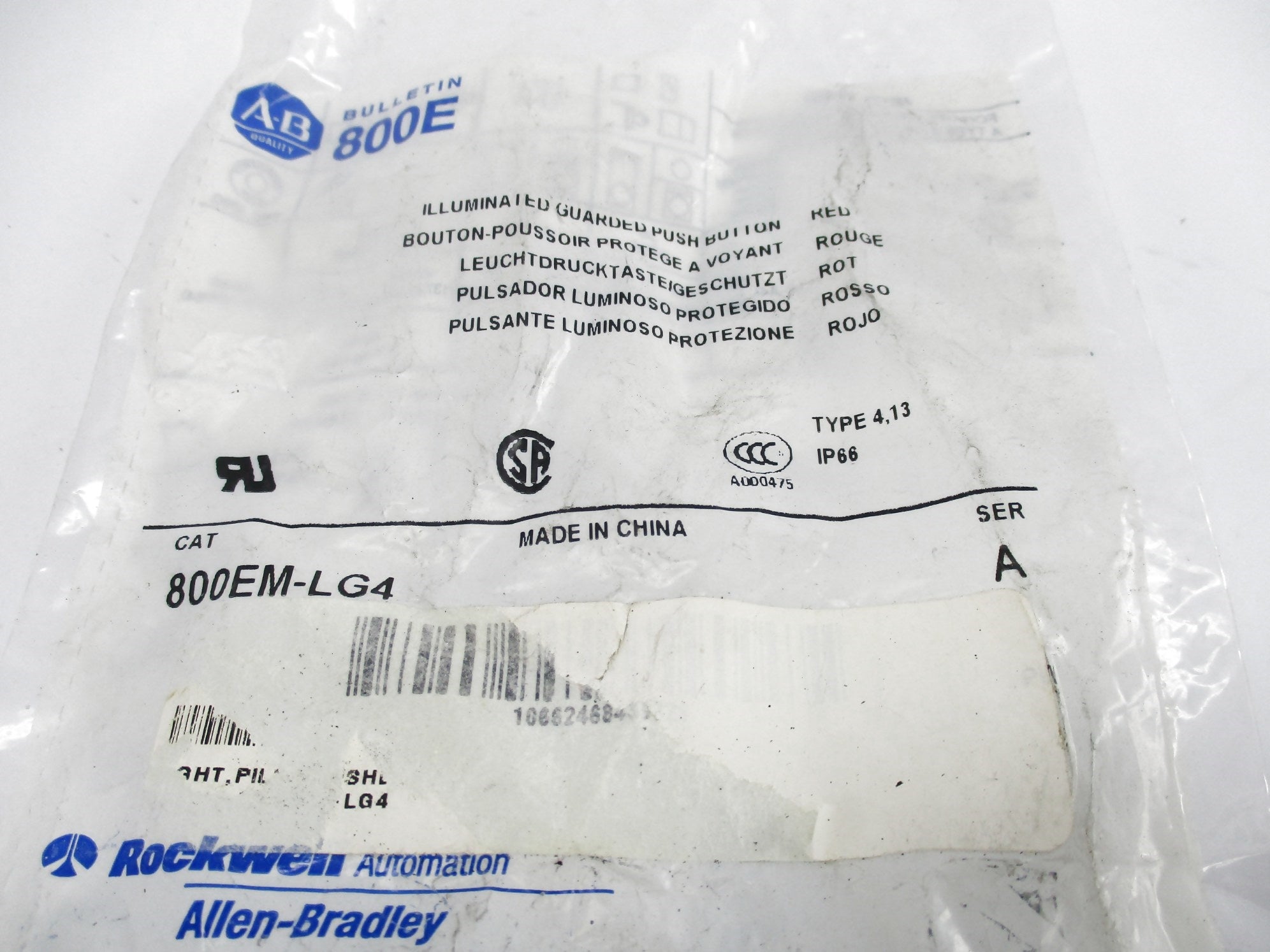 INDUSTRIAL SPARE PART 800EM-LG4 SER. A NSMP