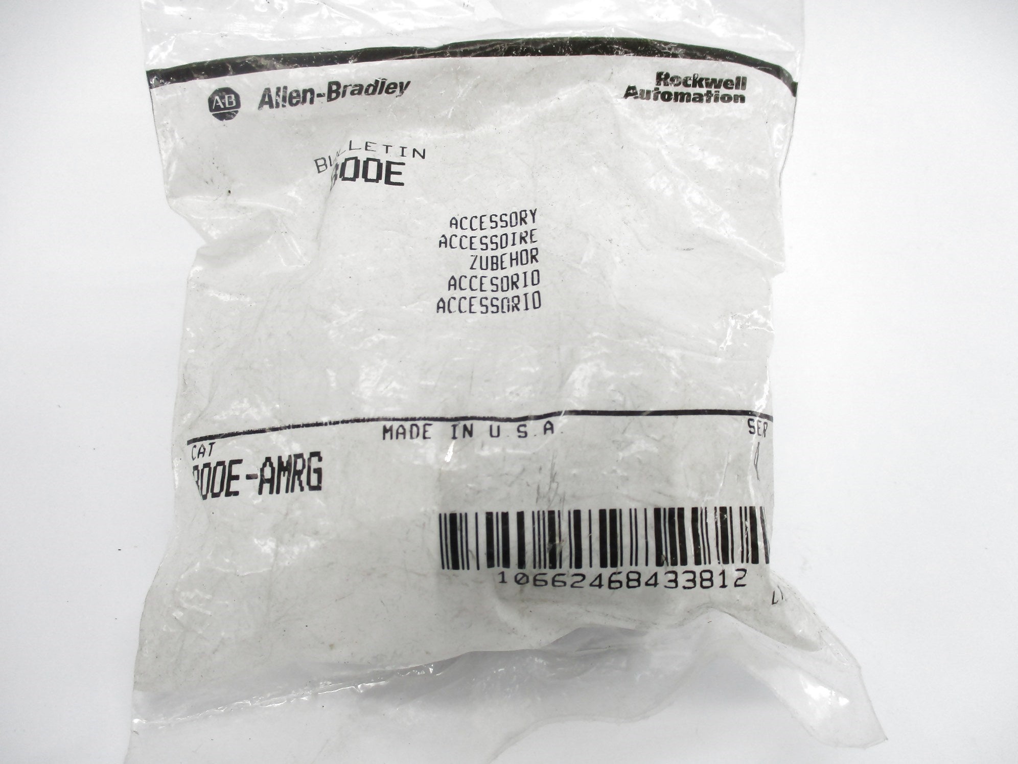 ALLEN BRADLEY 800E-AMRG SER. A NSMP