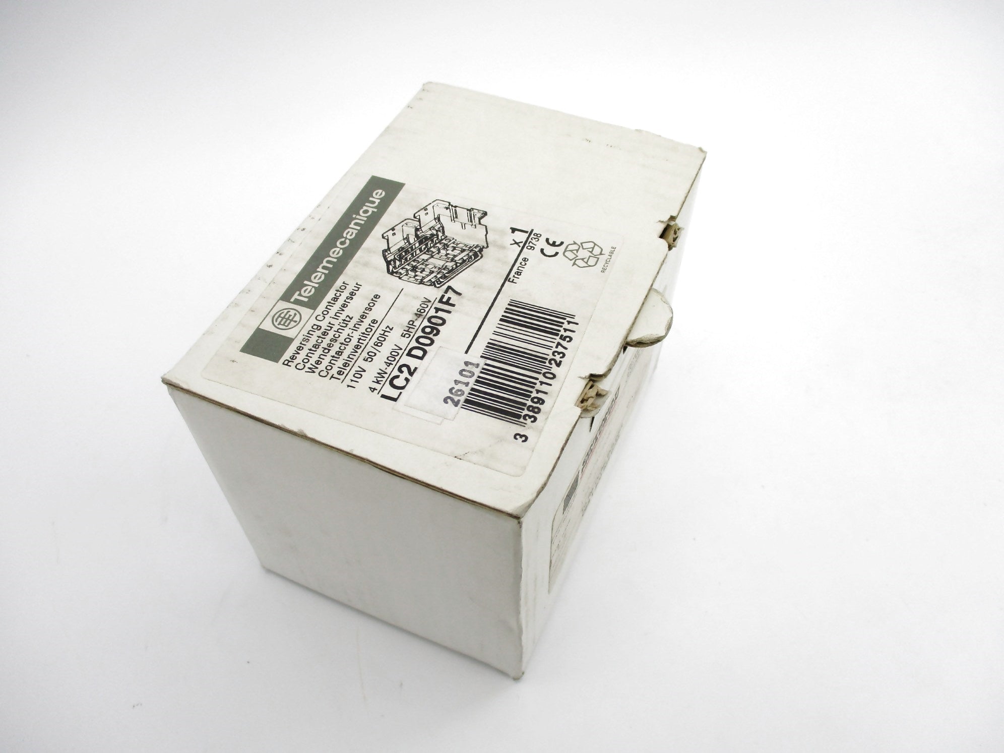 TELEMECANIQUE LC2D0901F7 110V NSMP