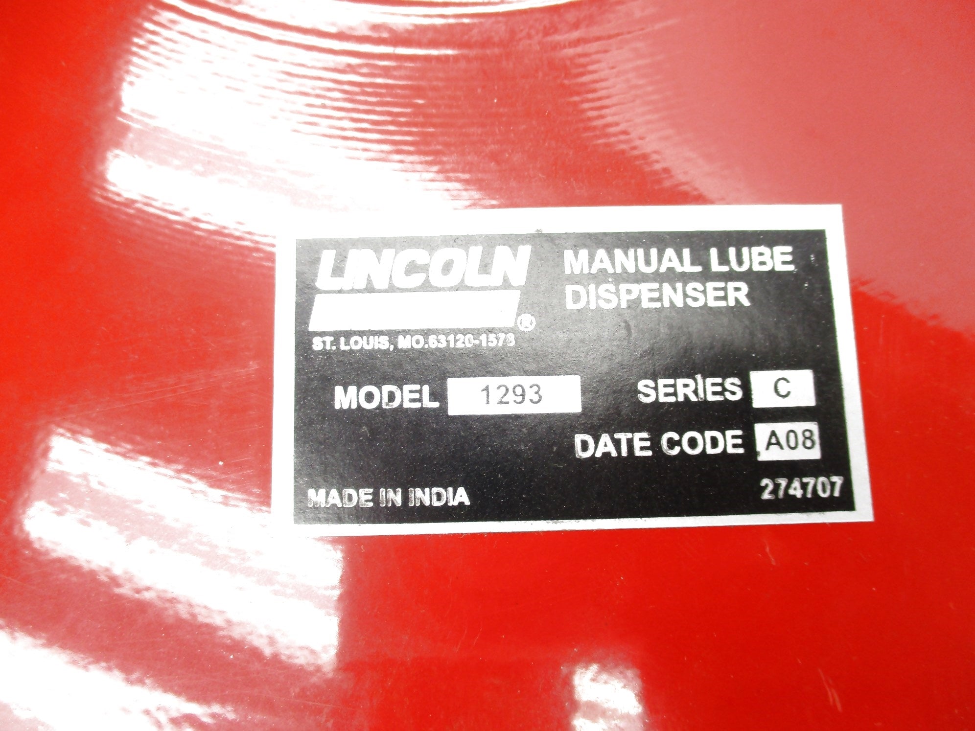 LINCOLN 1293 SER. C (AS PICTURED) NSNP