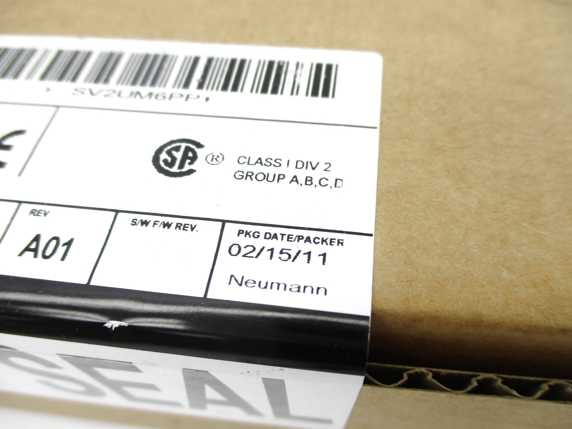ALLEN BRADLEY 1792D-CB12 SER. B F/W A01 DATE: 2011 NSFS