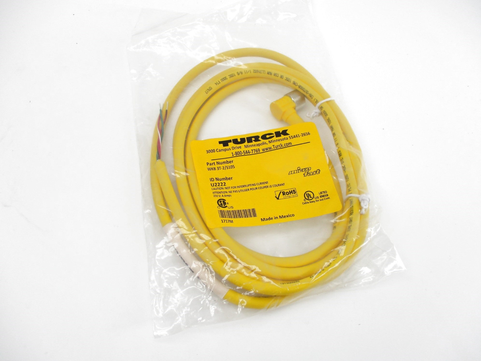 TURCK WKB3T-2/S105 NSMP