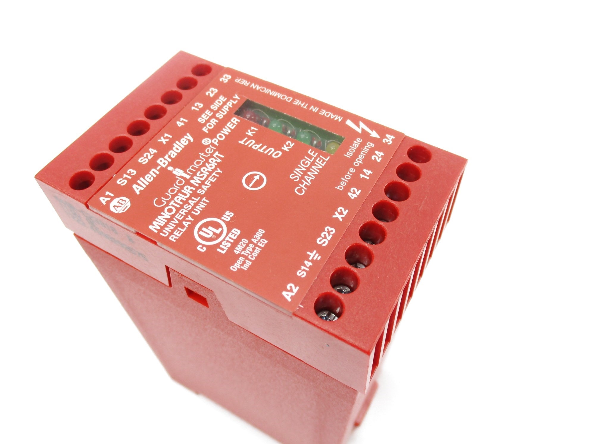 ALLEN BRADLEY 440R-C23018 SER. B 110V (BR/WH) NSMP