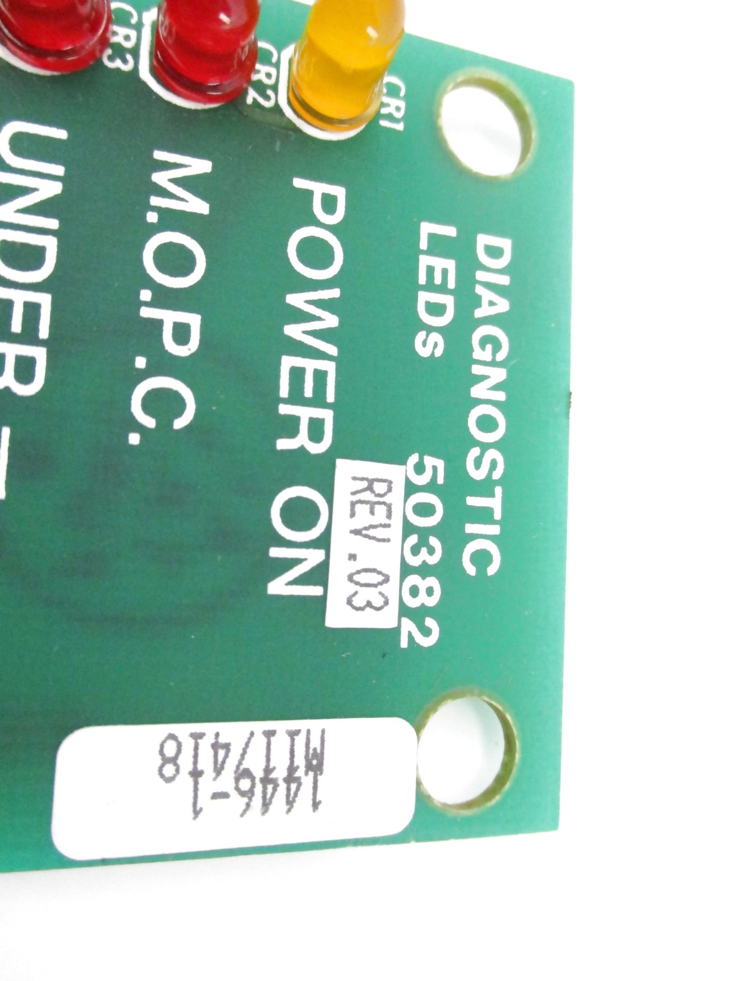 INDUSTRIAL SPARE PART 50382 REV. 03 NSNP