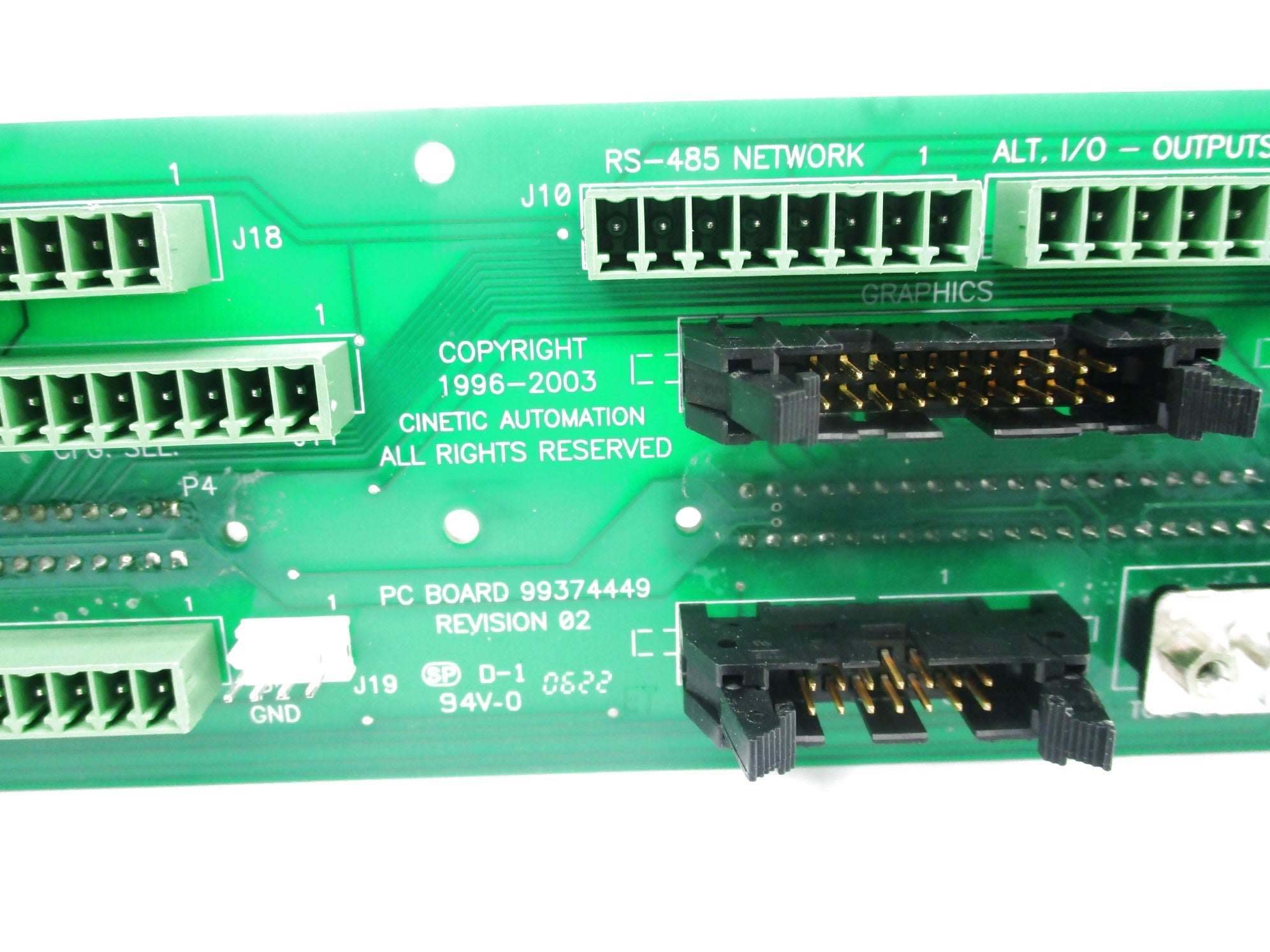CINETIC AUTOMATION 99374449 REV. 02 NSNP